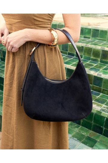 Antigua Black Shoulder Bag