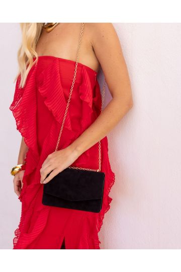 ARIANNA Black Chain Shoulder Bag