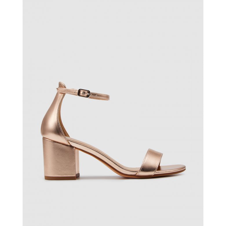 rose gold sandals wide fit