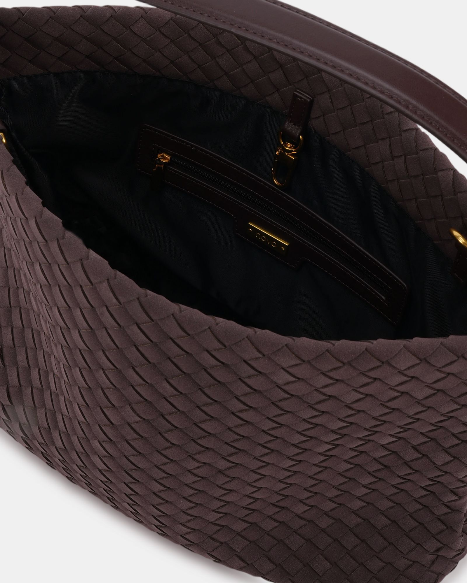 Aimee Brown Woven Shoulder Bag