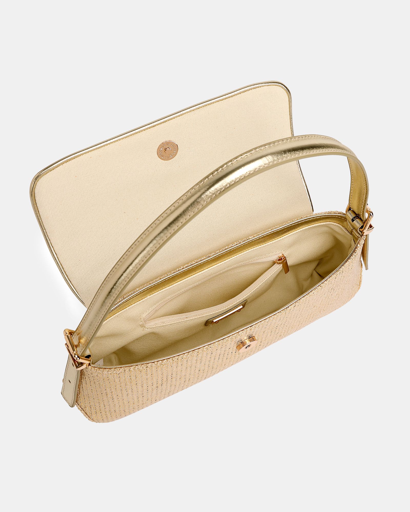 Andorra Gold Shoulder Bag