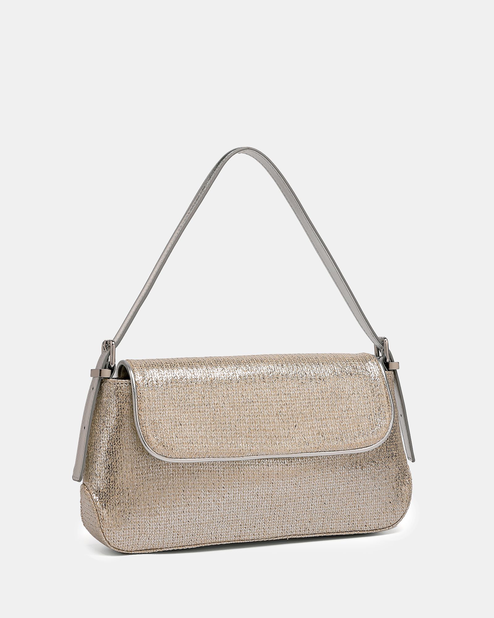 Andorra Silver Shoulder Bag