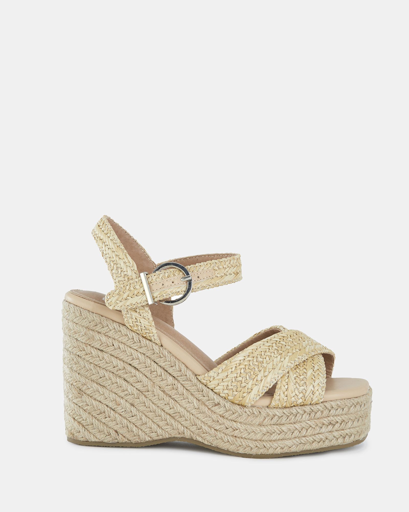 BALTO Natural Espadrille Wedge