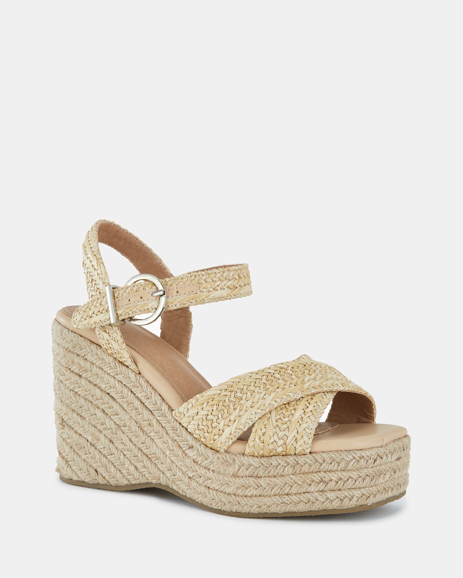 BALTO Natural Espadrille Wedge