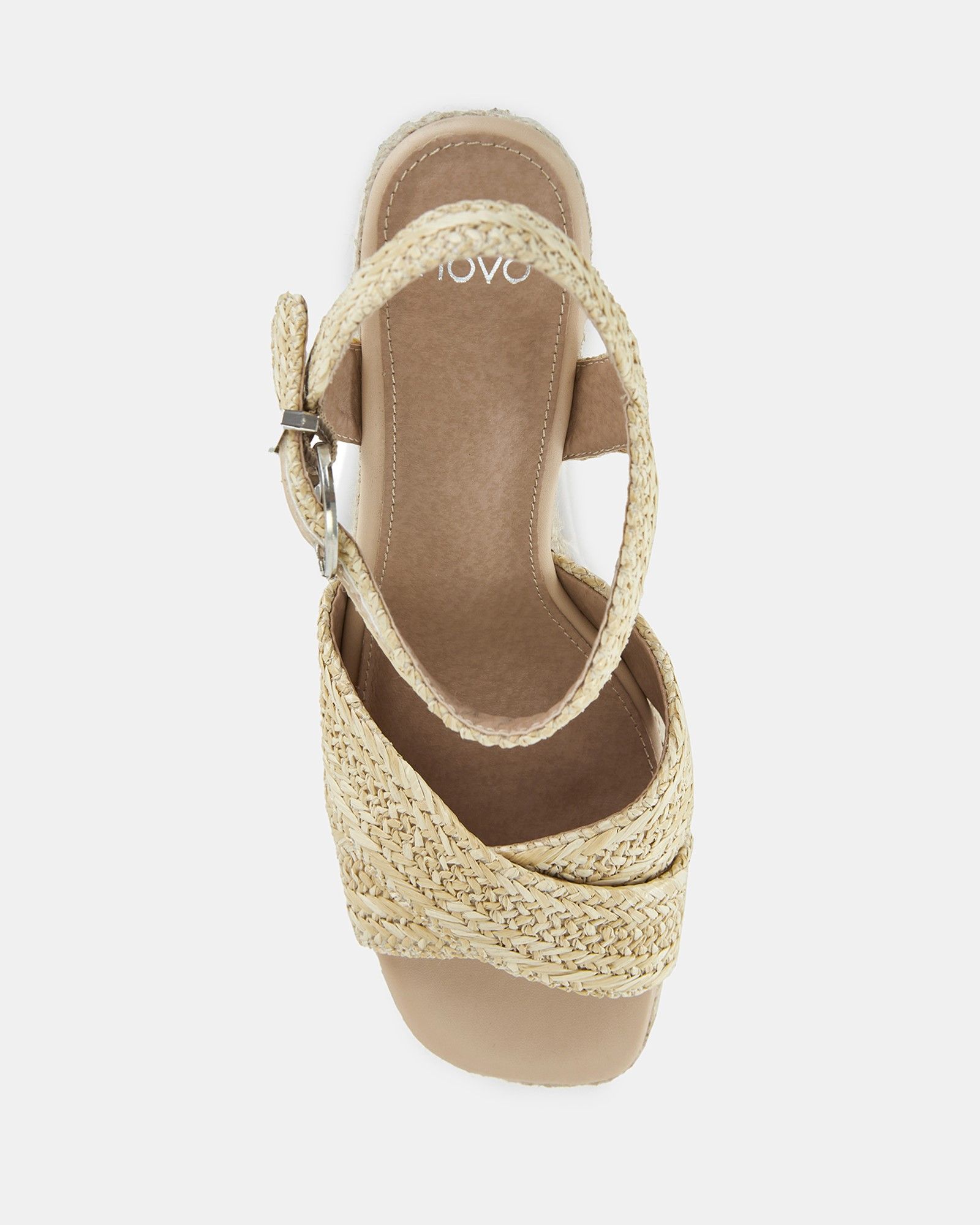 BALTO Natural Espadrille Wedge