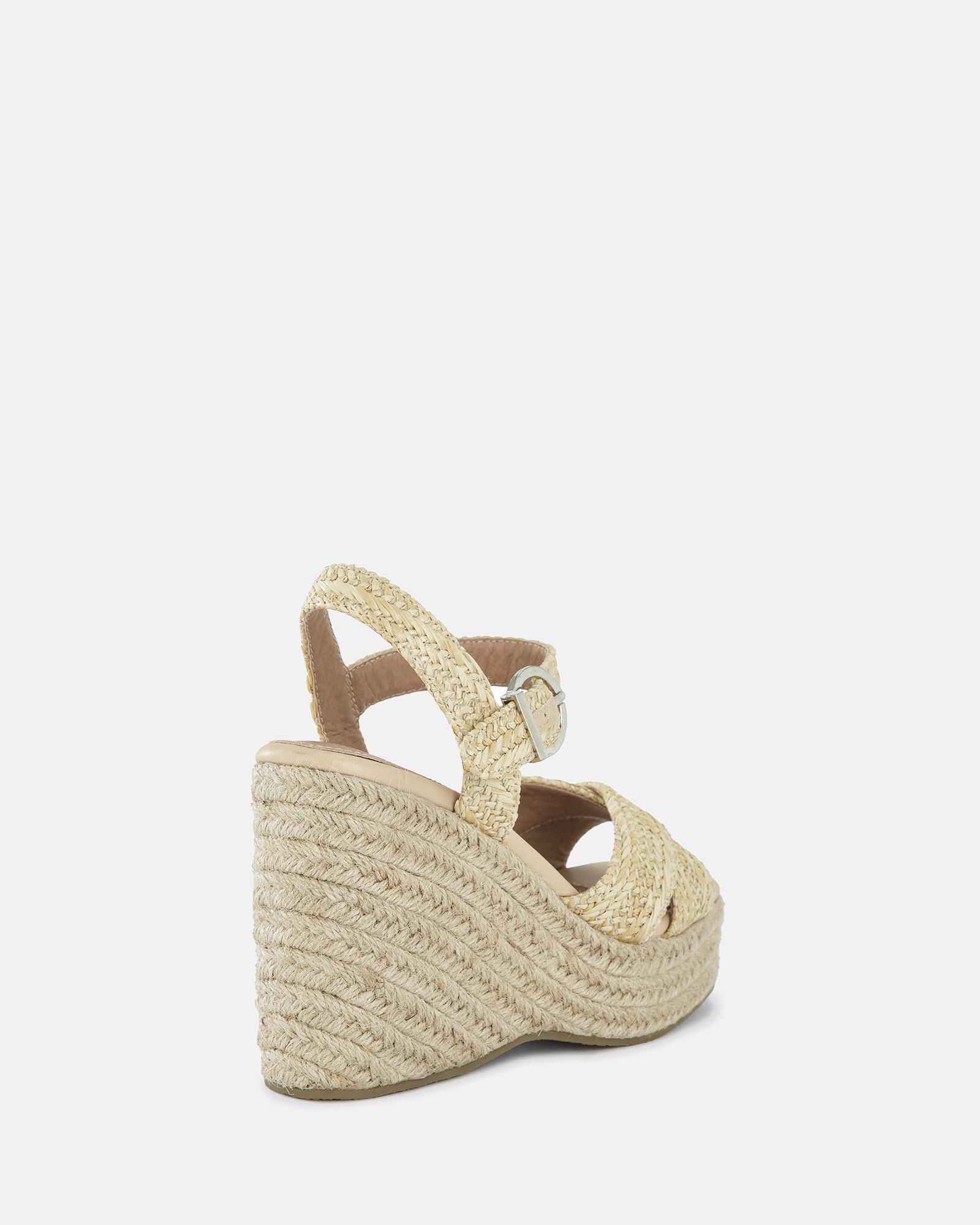 BALTO Natural Espadrille Wedge