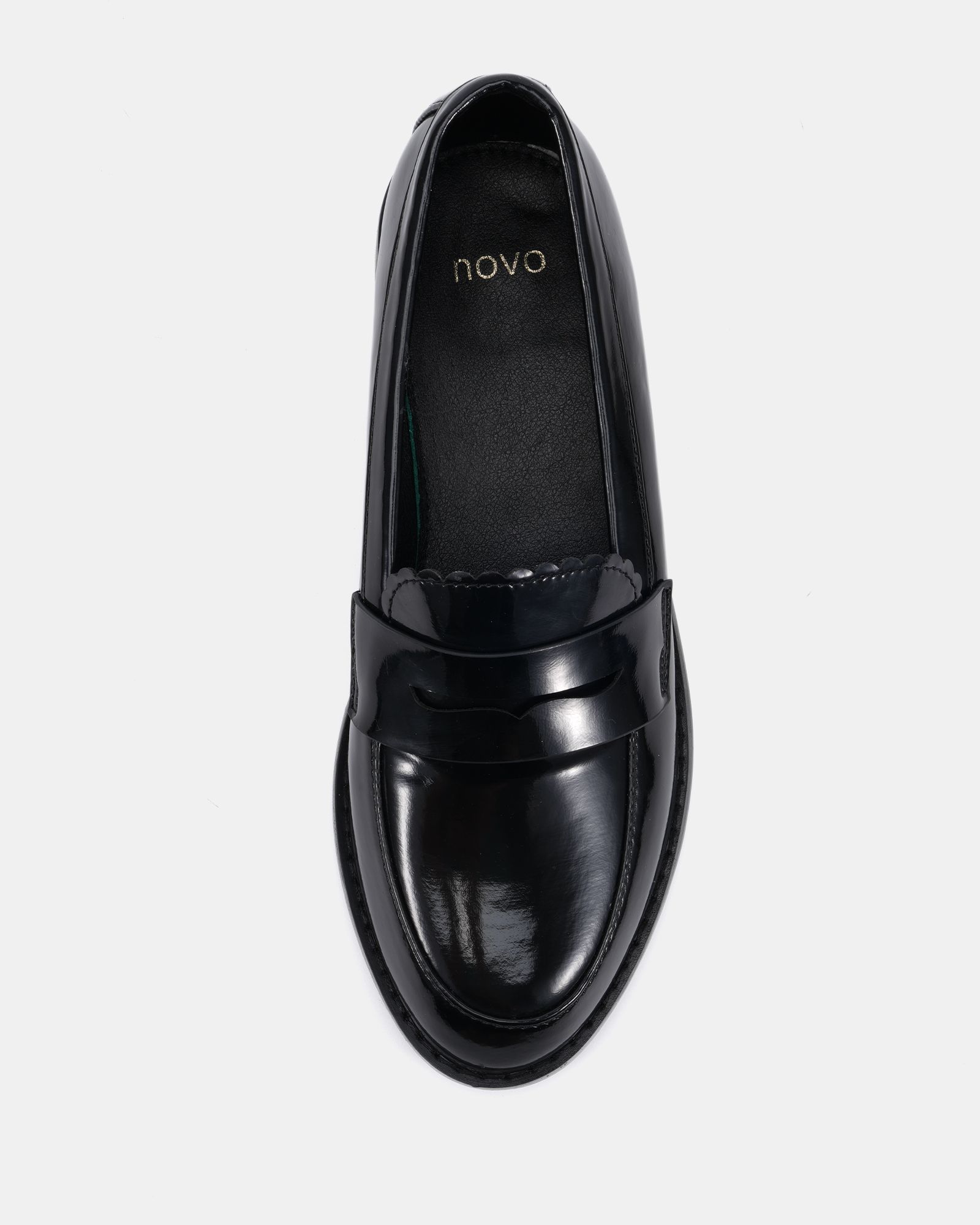 WIDE FIT CARMELLA Black Loafer