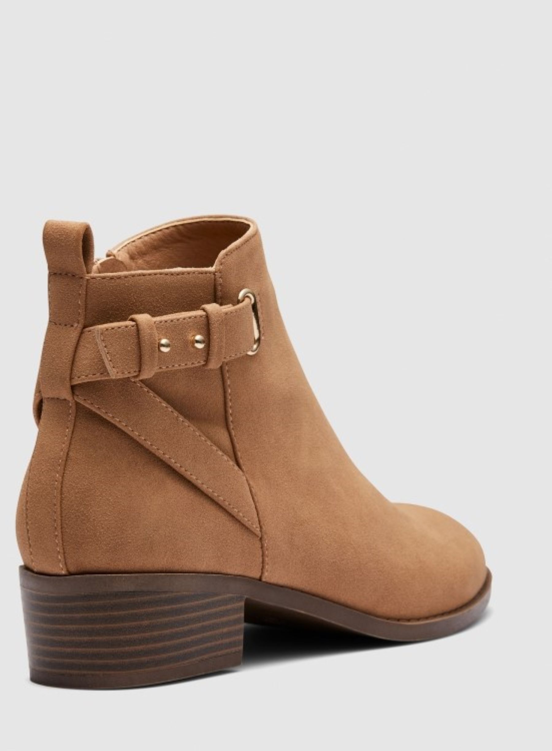 Desi Taupe Ankle Boot