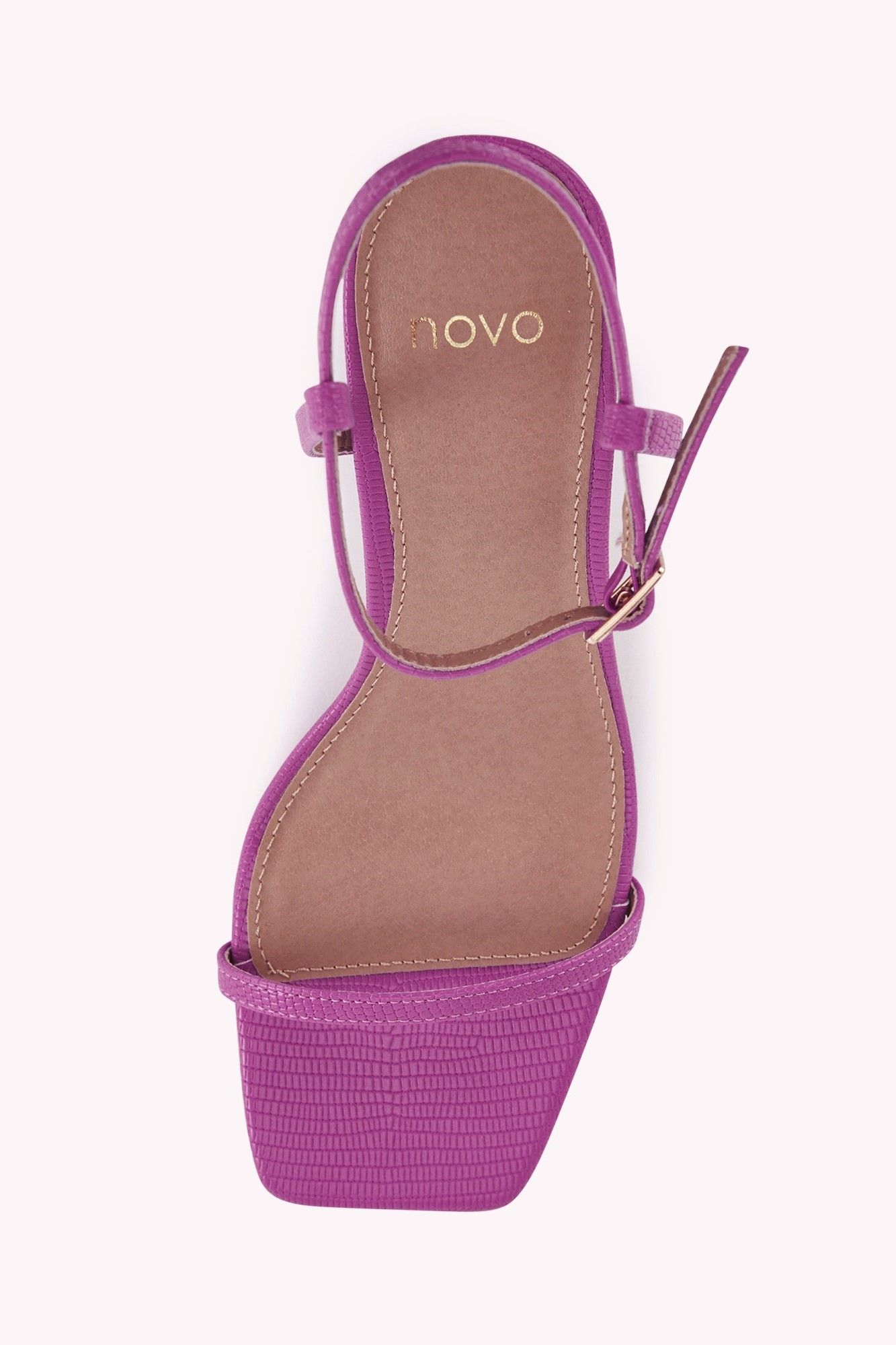 Debs UNDERCOVER Pink Low Heel Two Part Sandals