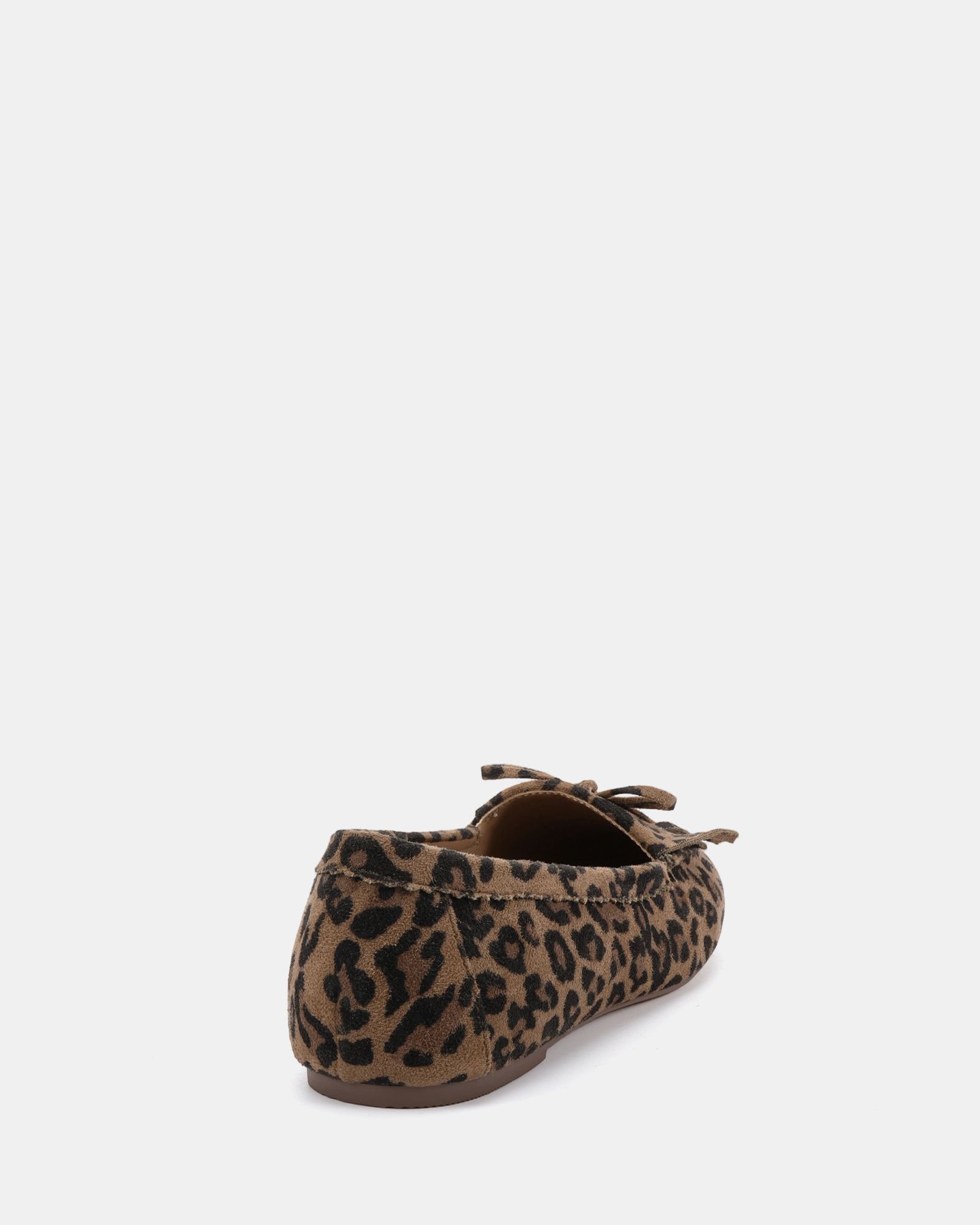 FRANKIE Leopard Moccasin Flat Shoe