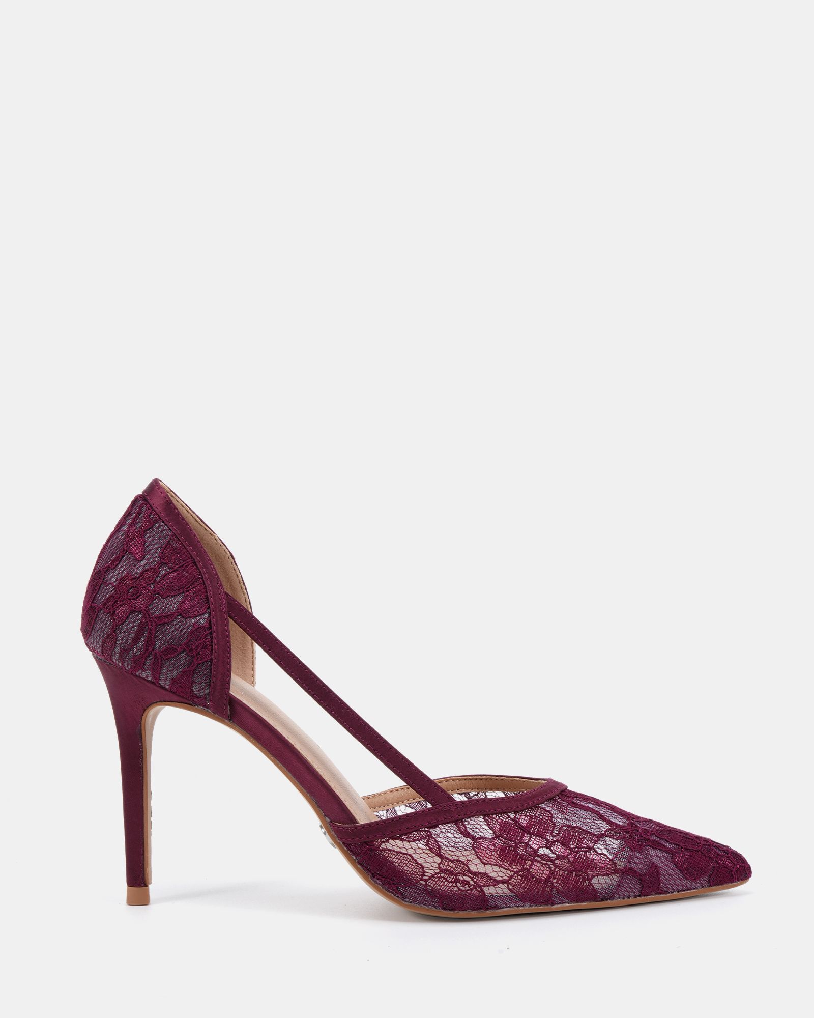 IDEAL Burgundy Point Two Part Stiletto Court