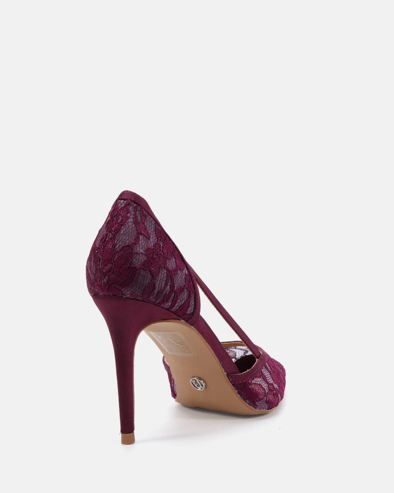 IDEAL Burgundy Point Two Part Stiletto Court