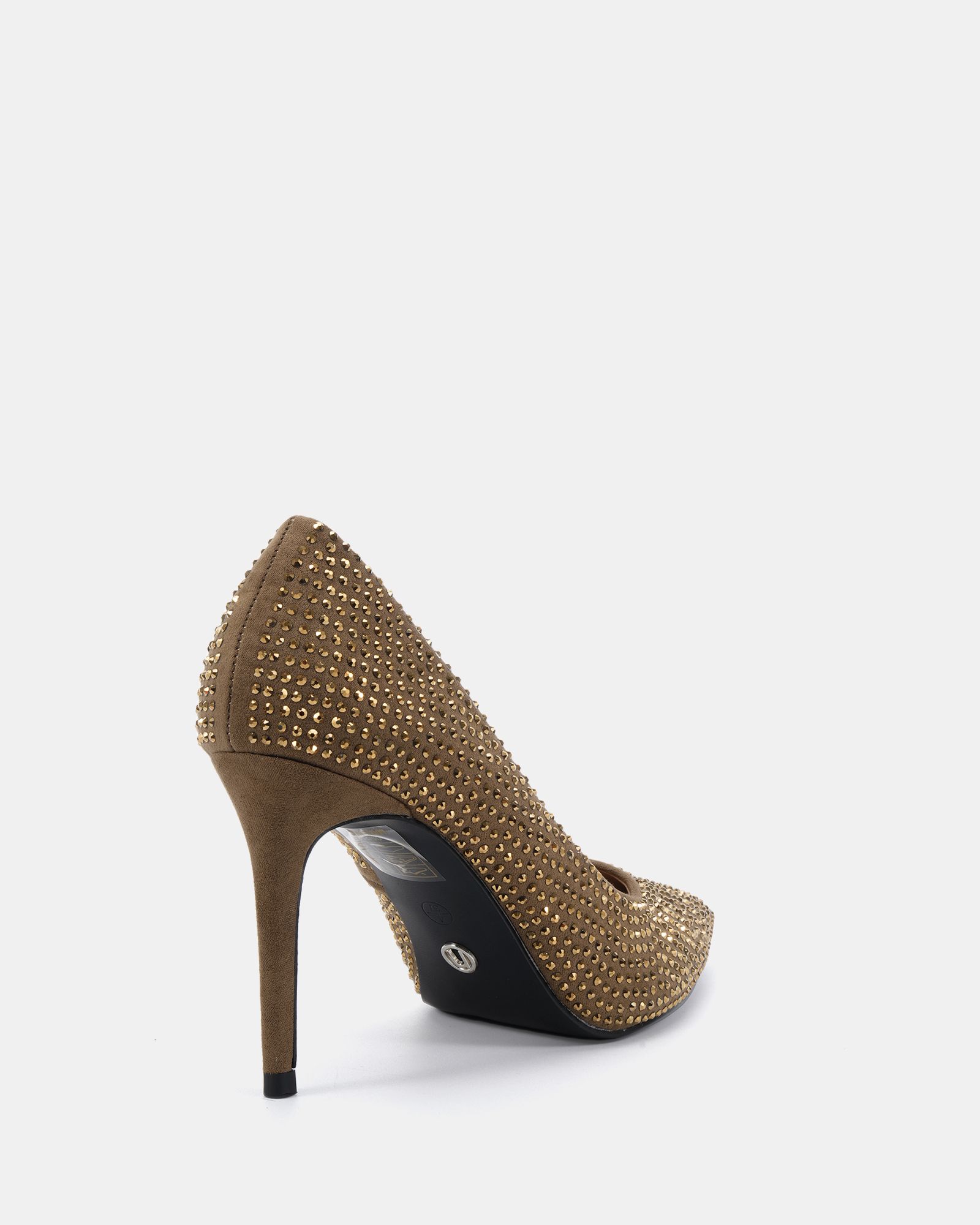WIDE FIT IMMACULATE Bronze Point Court Shoe
