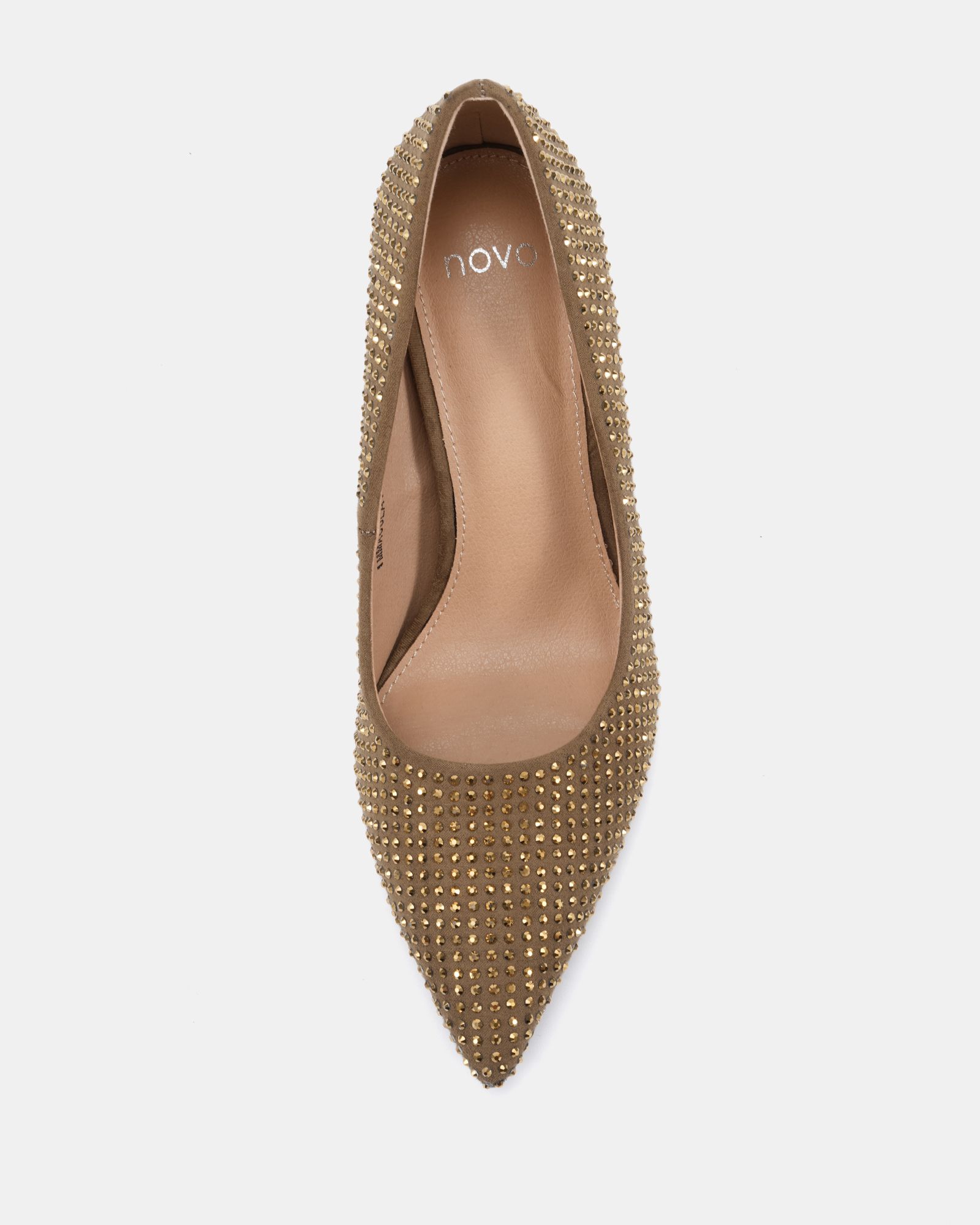 WIDE FIT IMMACULATE Bronze Point Court Shoe