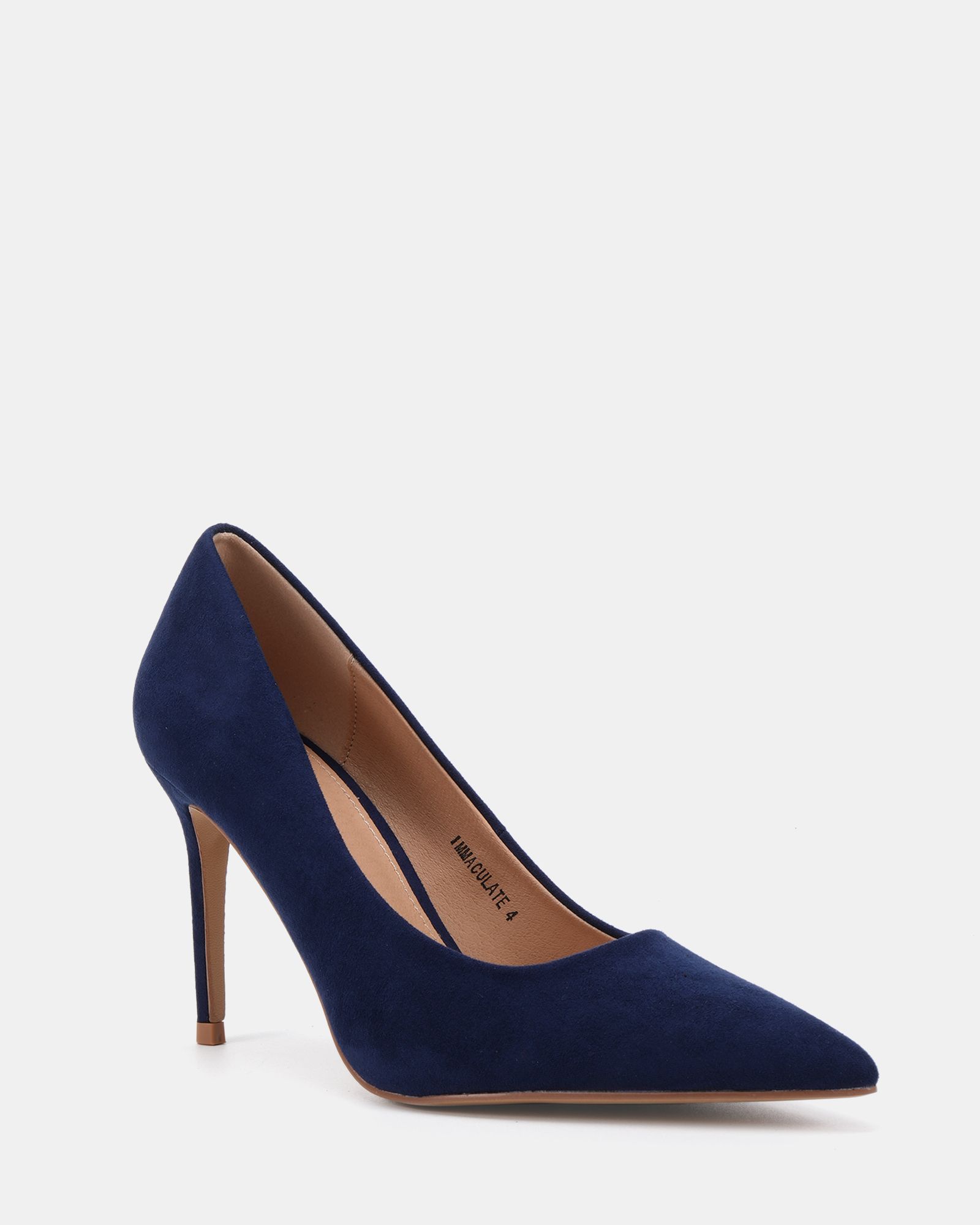 IMMACULATE Navy Point Court Shoe