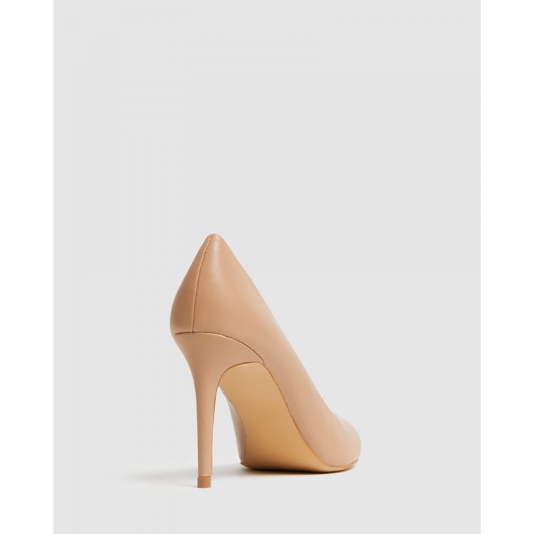 Wide Fit Impossible Camel Court Shoe