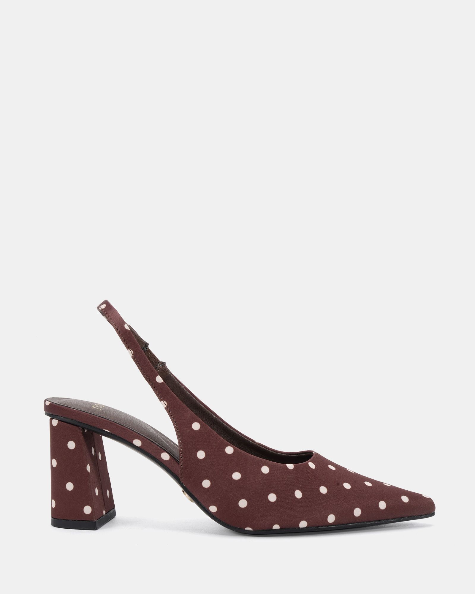 Isla Multi Block Heel Slingback Point Court