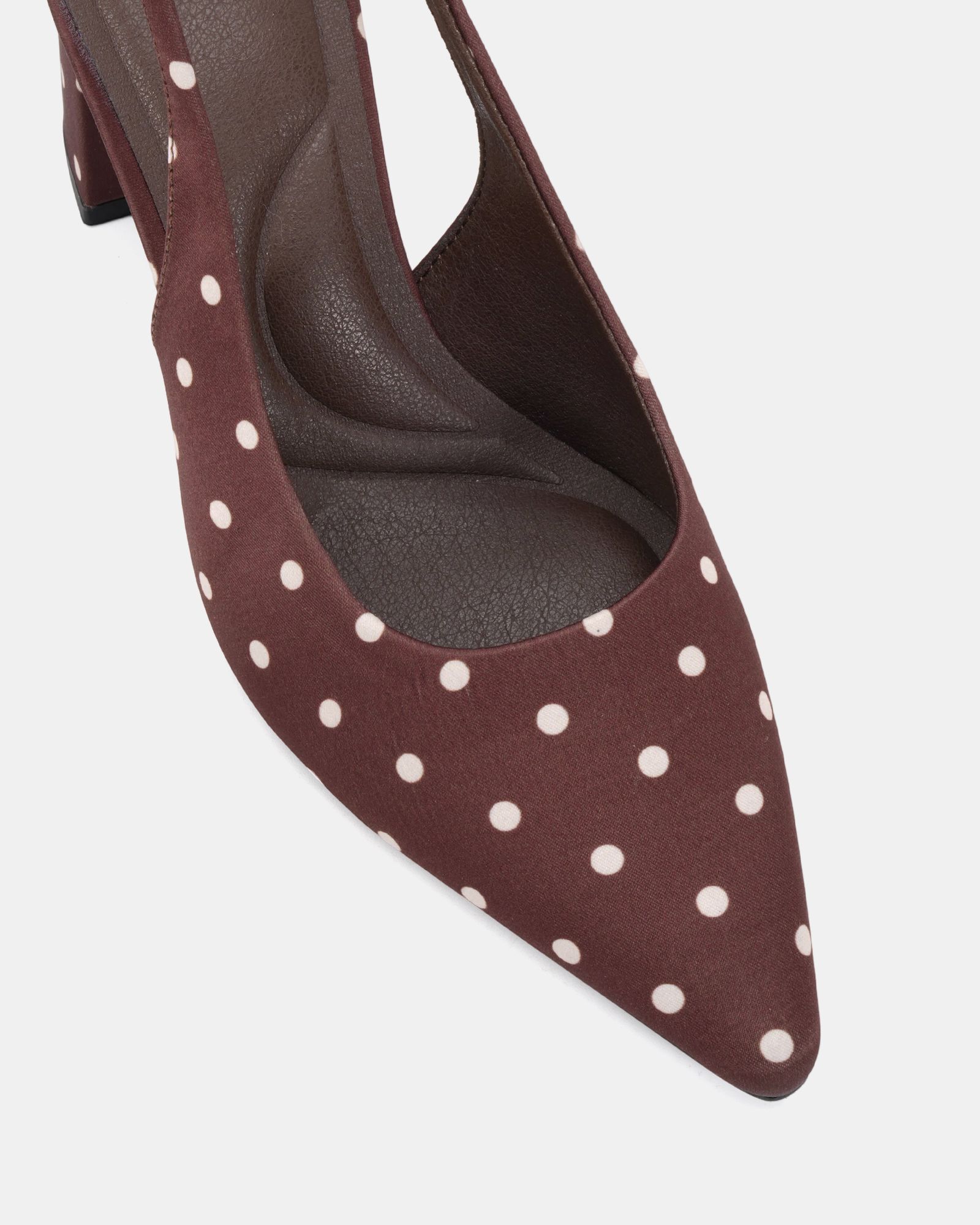 Isla Multi Block Heel Slingback Point Court