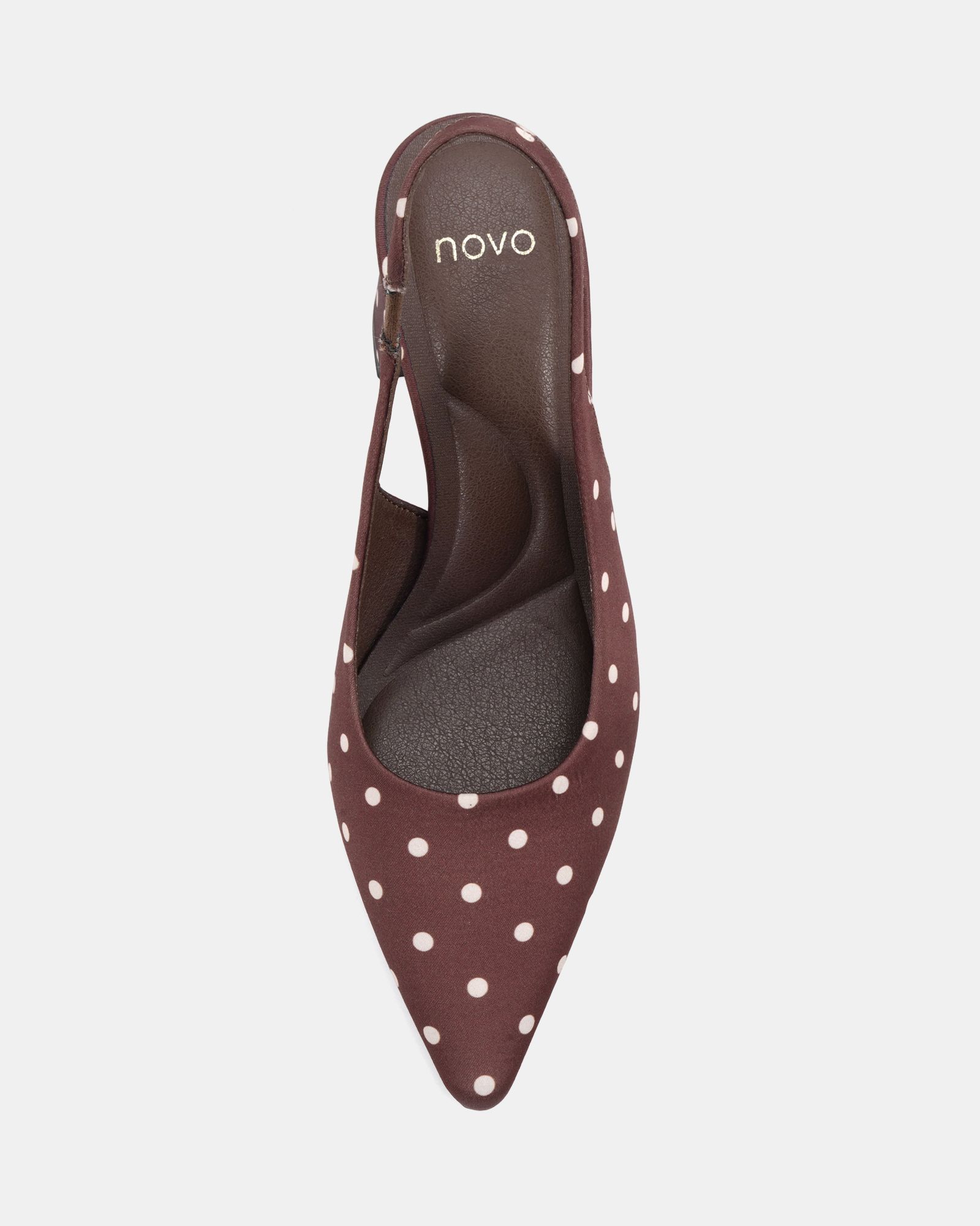 Wide Fit Isla Multi Block Heel Slingback Point Court
