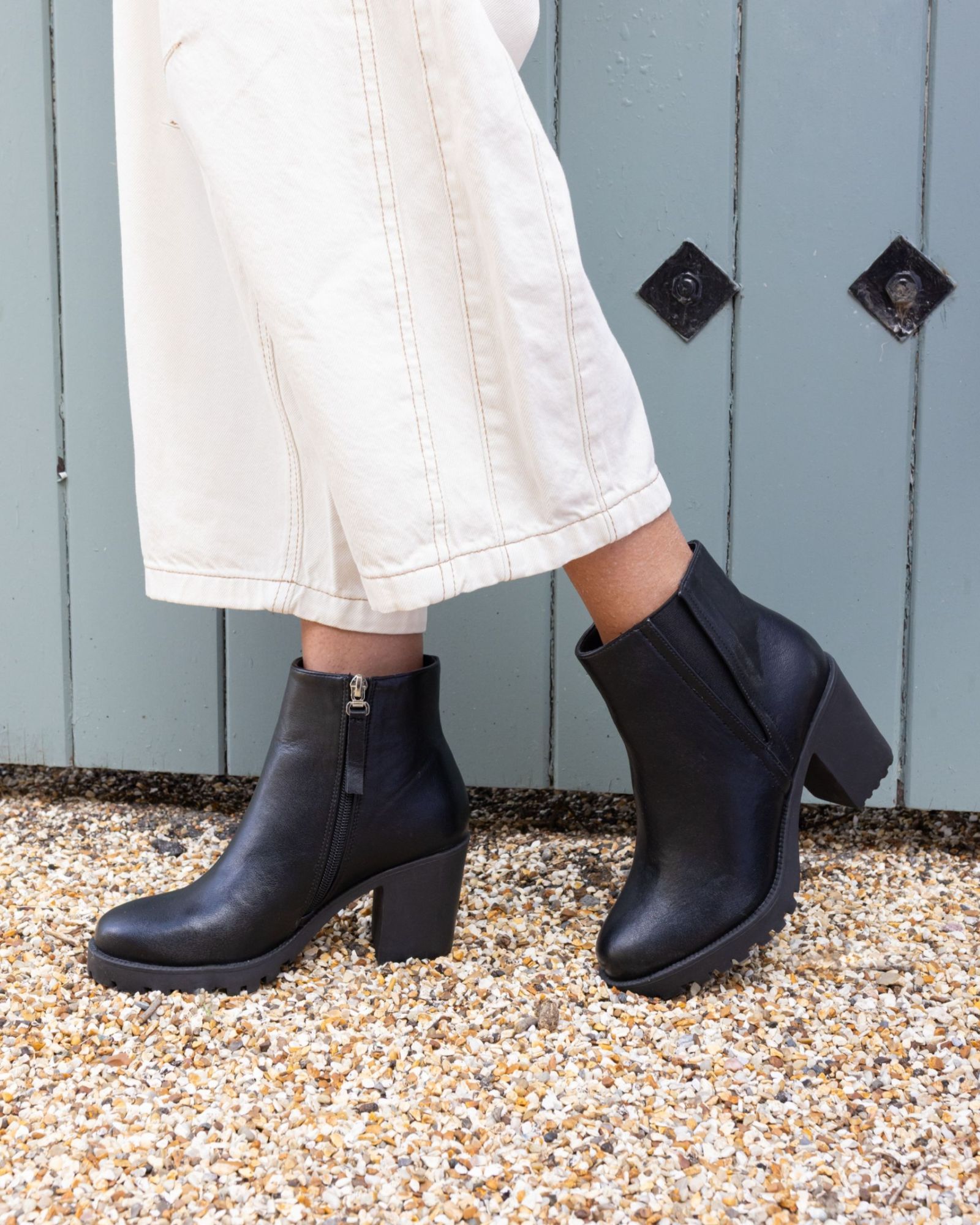 Jemma Black Chelsea Cleated Unit Ankle Boot