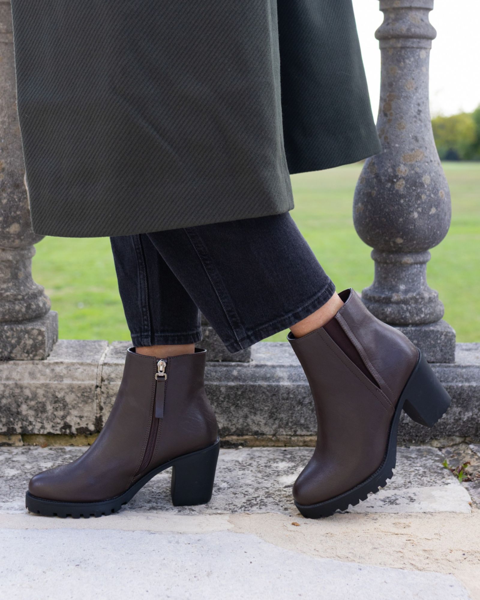 Jemma Brown Chelsea Cleated Unit Ankle Boot