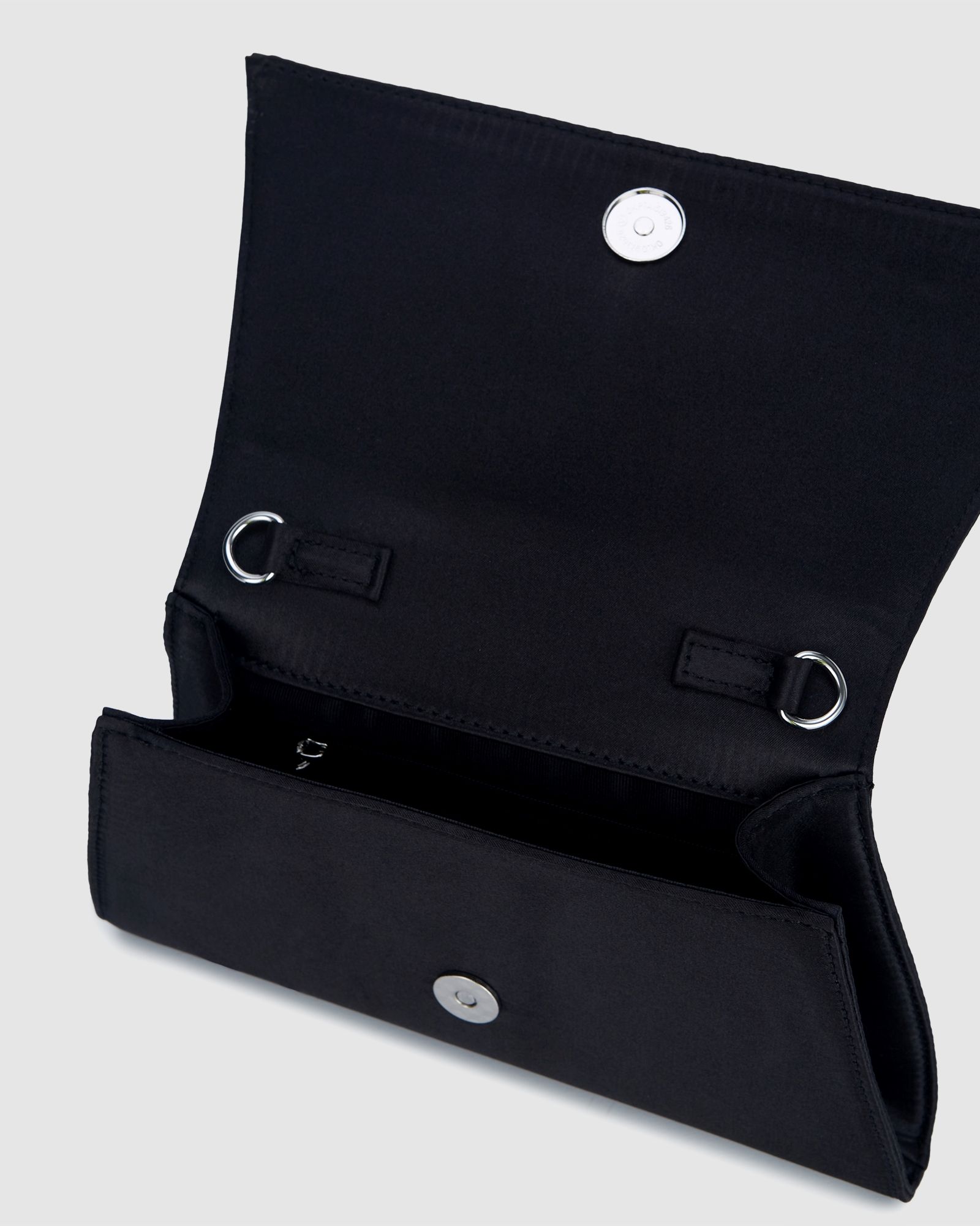 Alias Black Bow Clutch Bag