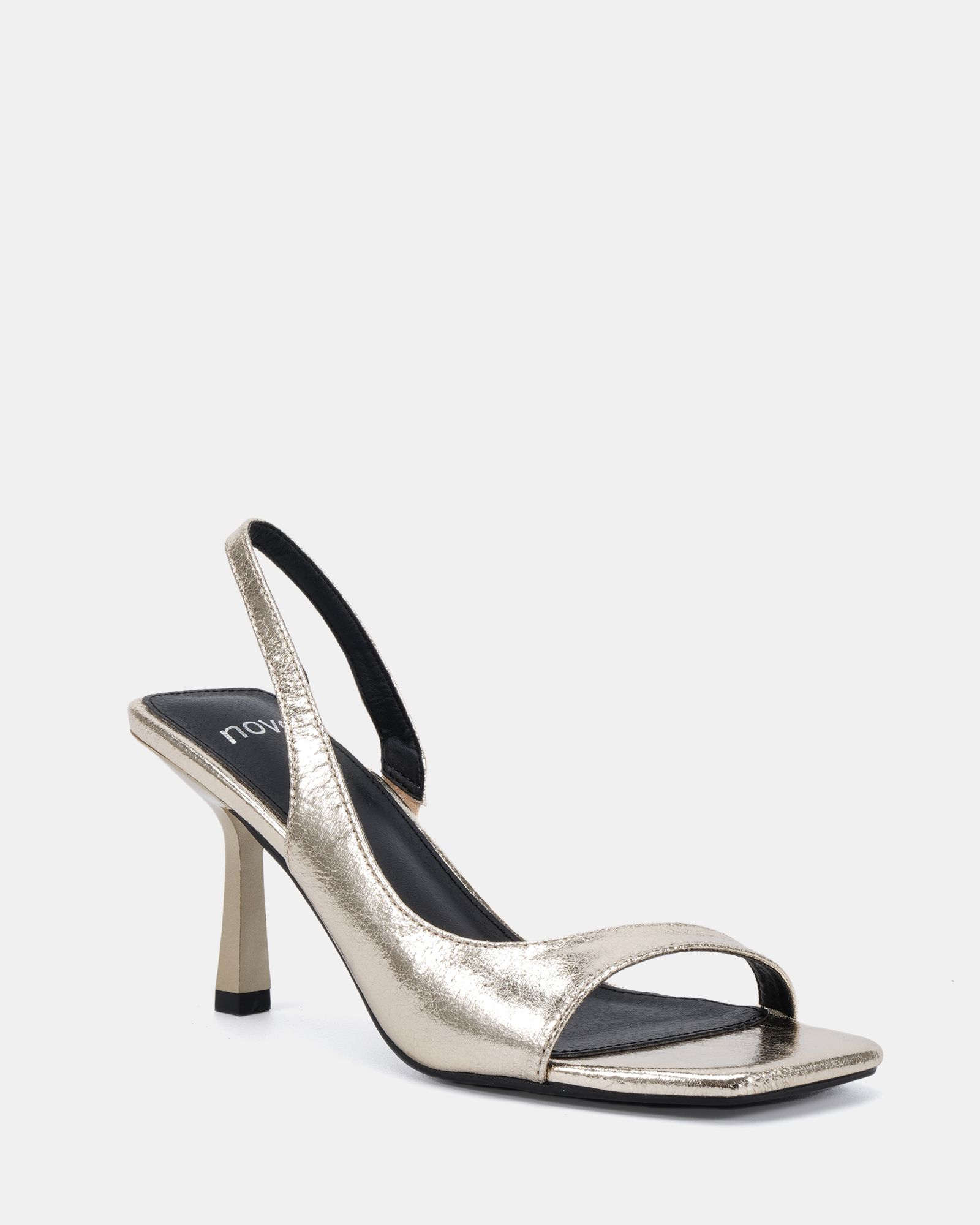 LEAH Gold Slingback Sandal