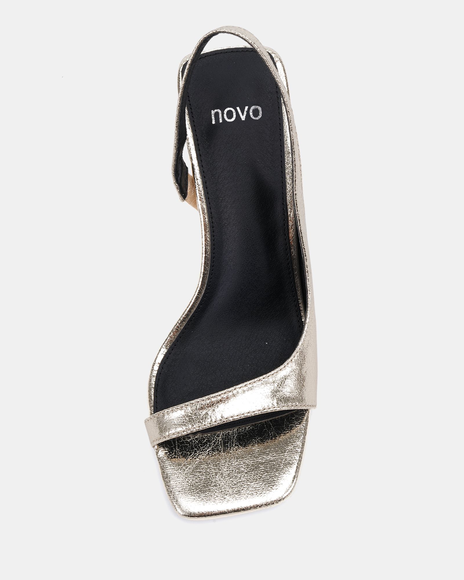 LEAH Gold Slingback Sandal