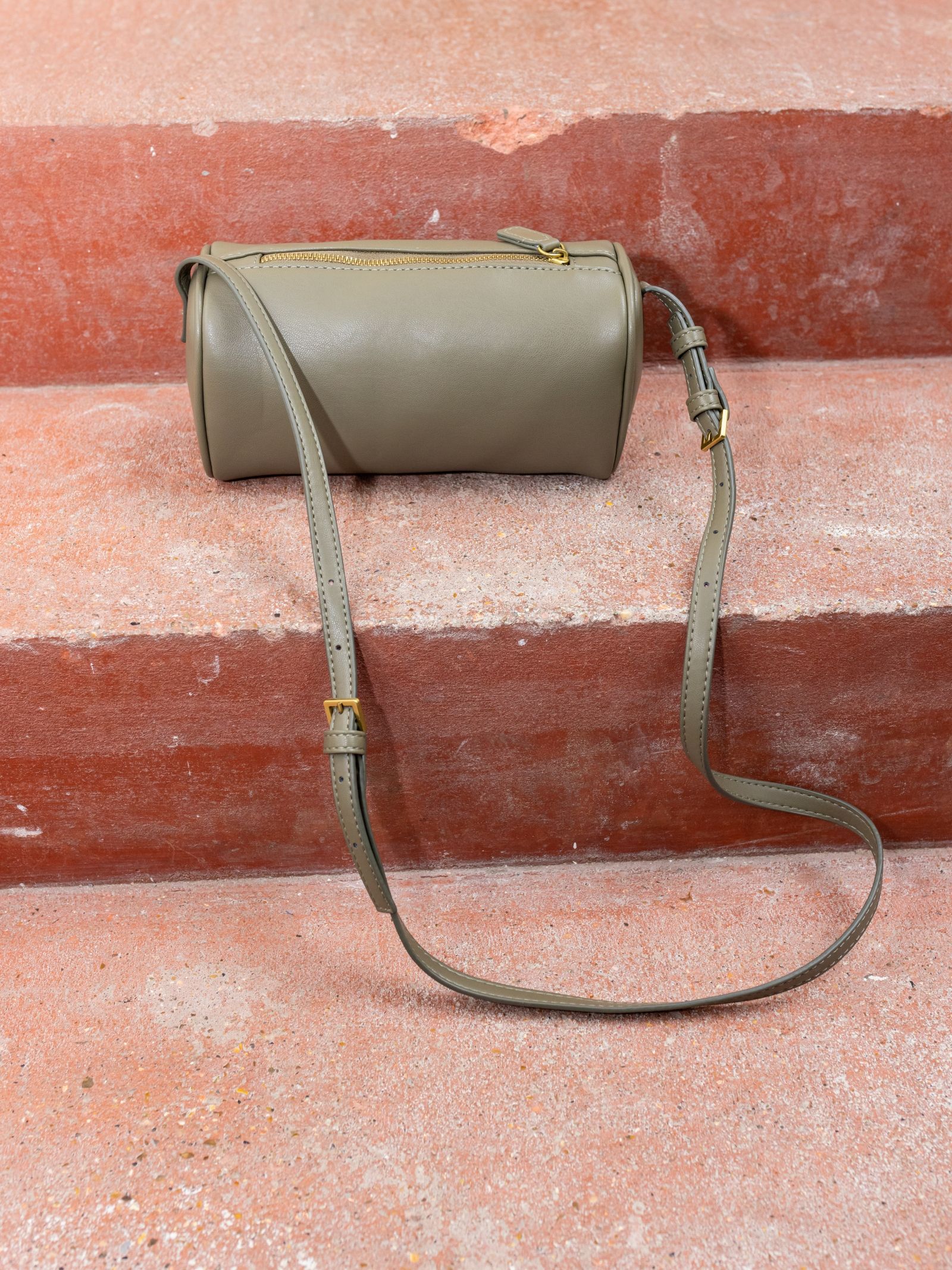 AIKEN Khaki Cross Body Bag