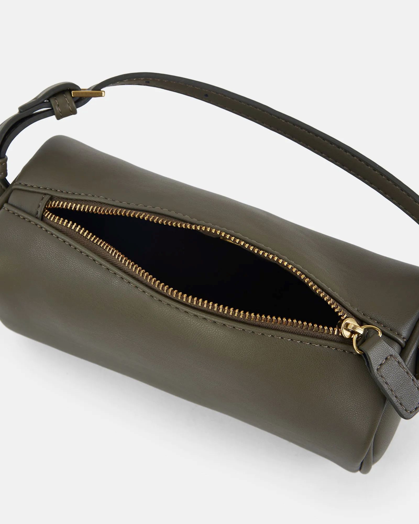 AIKEN Khaki Cross Body Bag