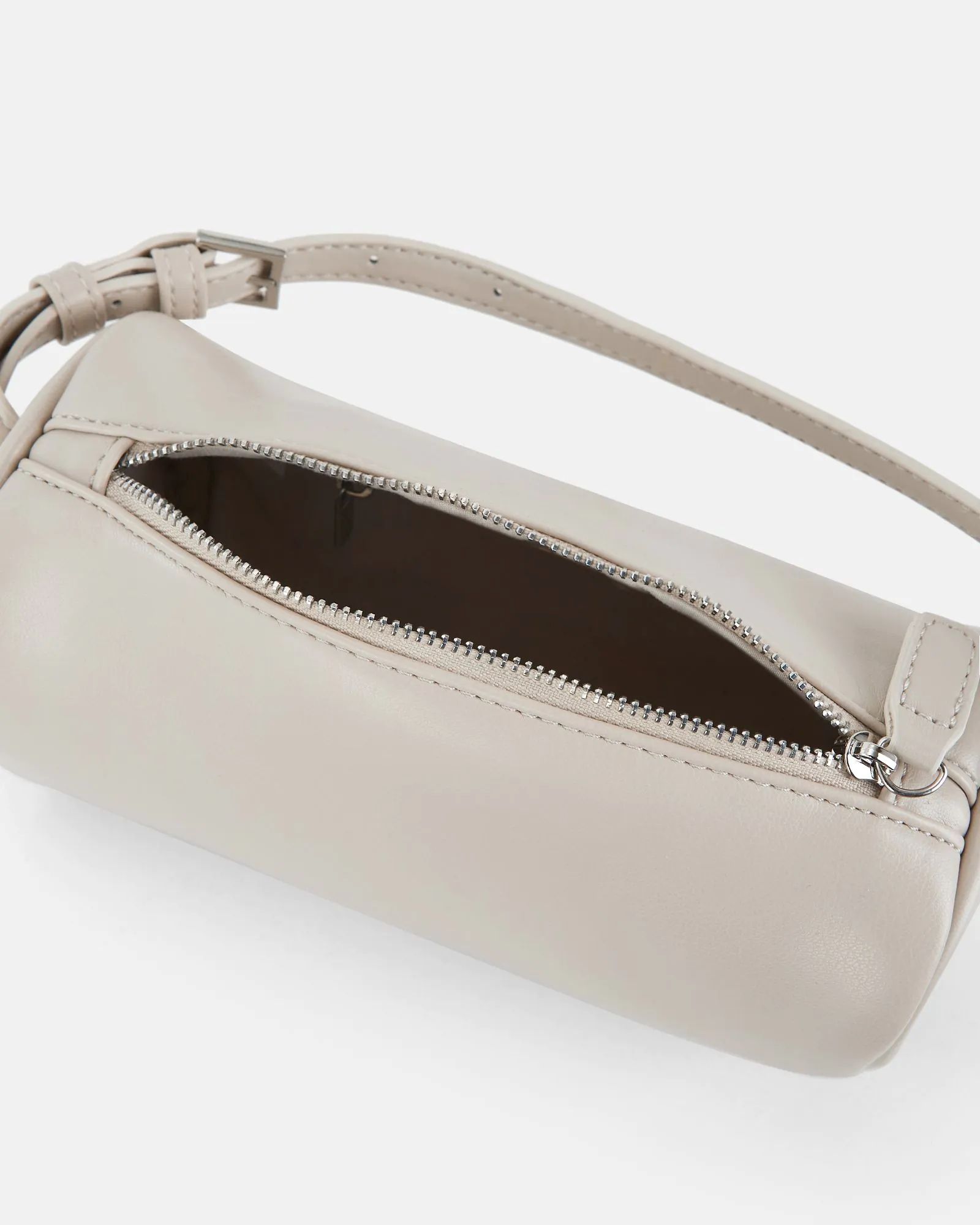 AIKEN Off White Cross Body Bag