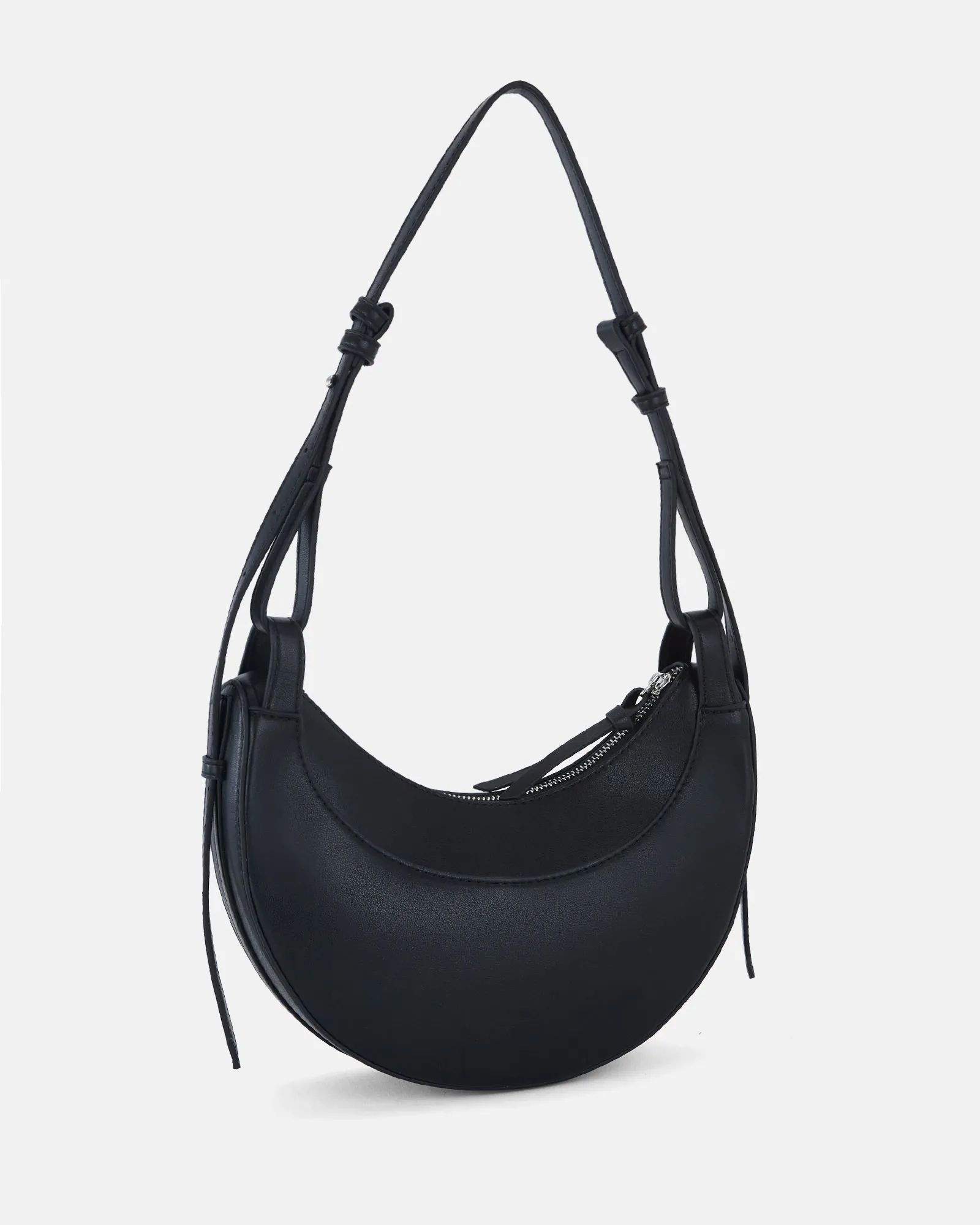 ALEXCYS Black Shoulder Bag