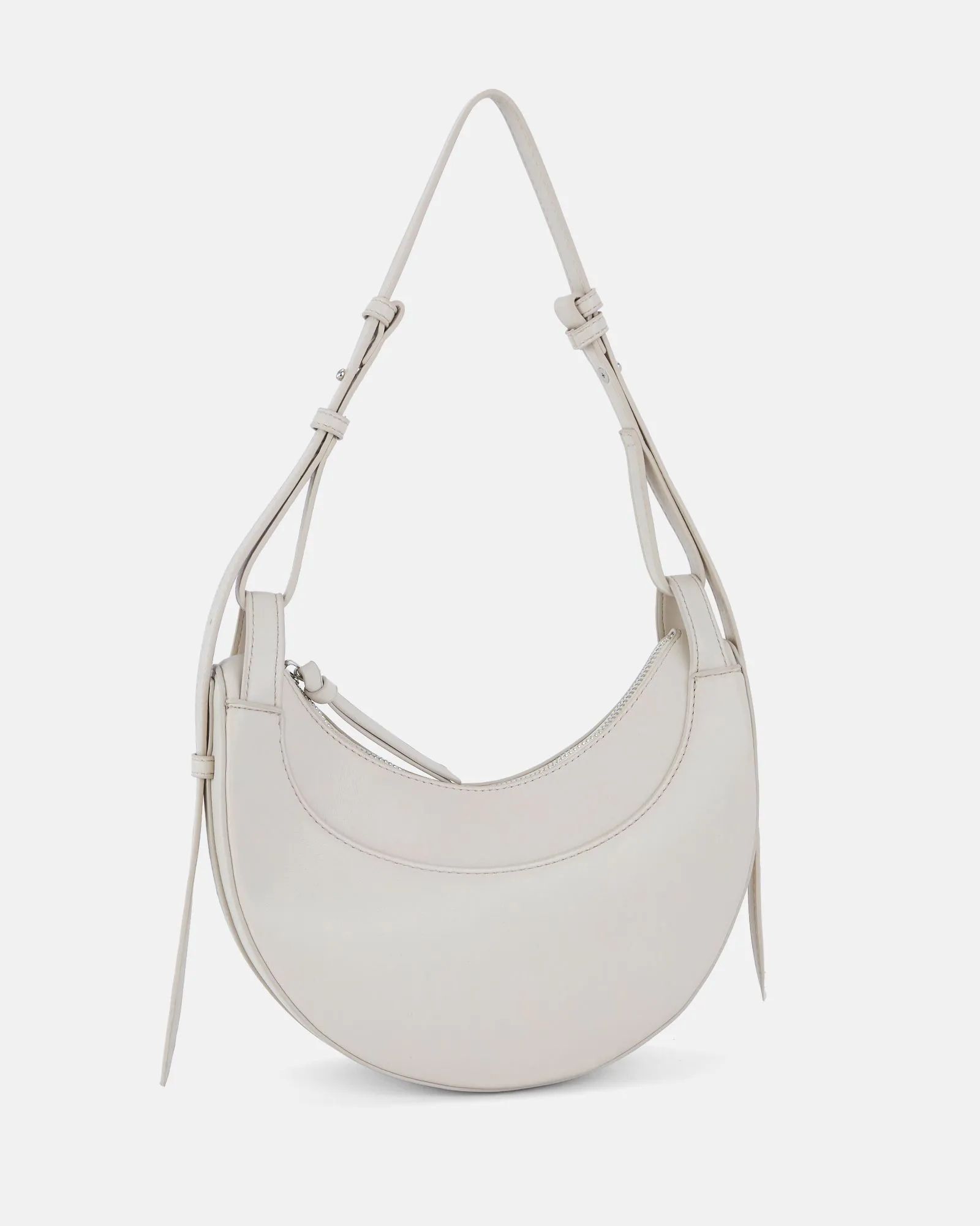 ALEXCYS Off White Shoulder Bag