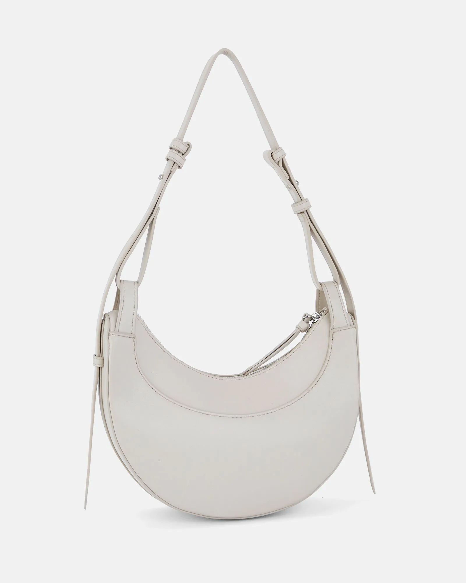 ALEXCYS Off White Shoulder Bag