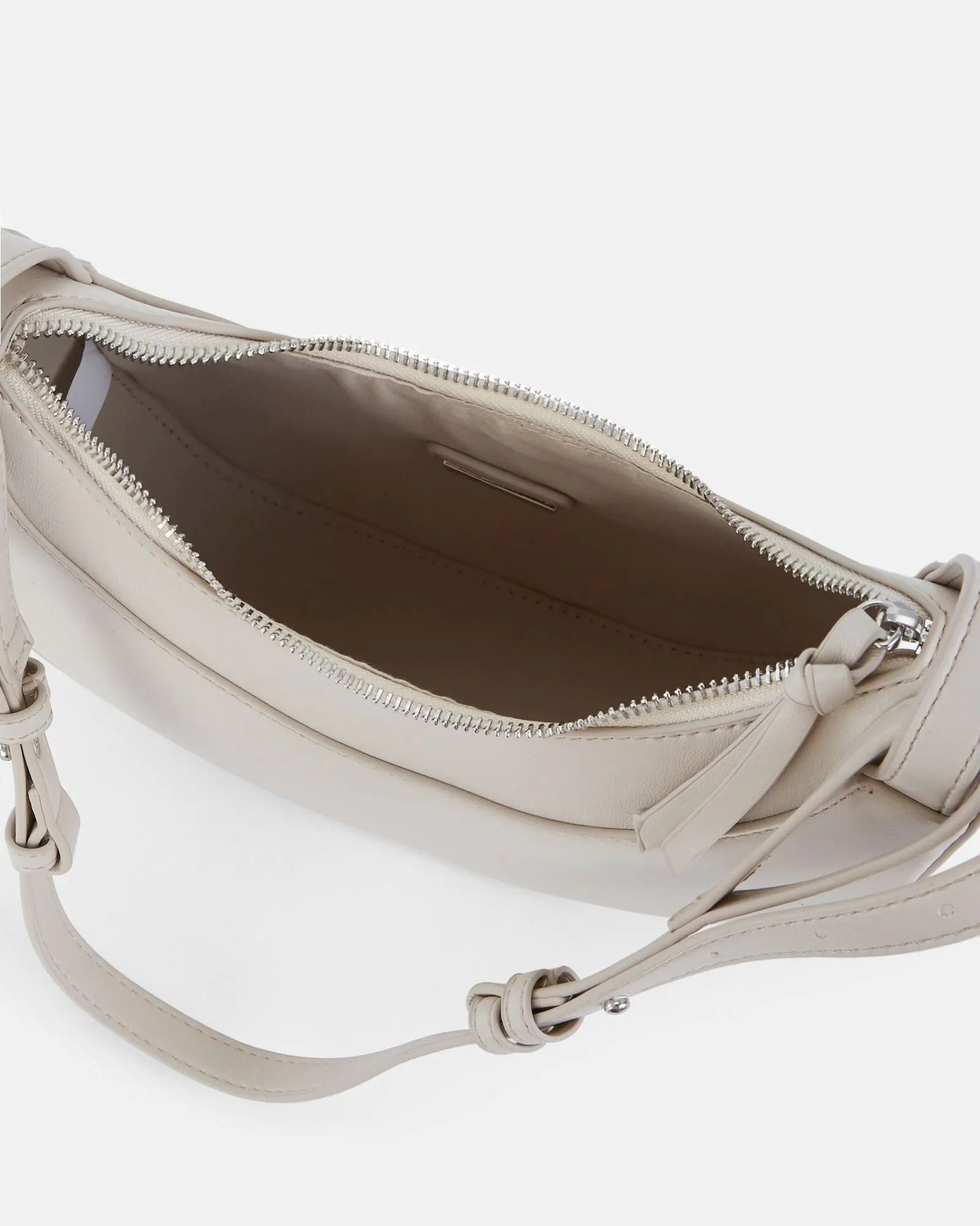 ALEXCYS Off White Shoulder Bag