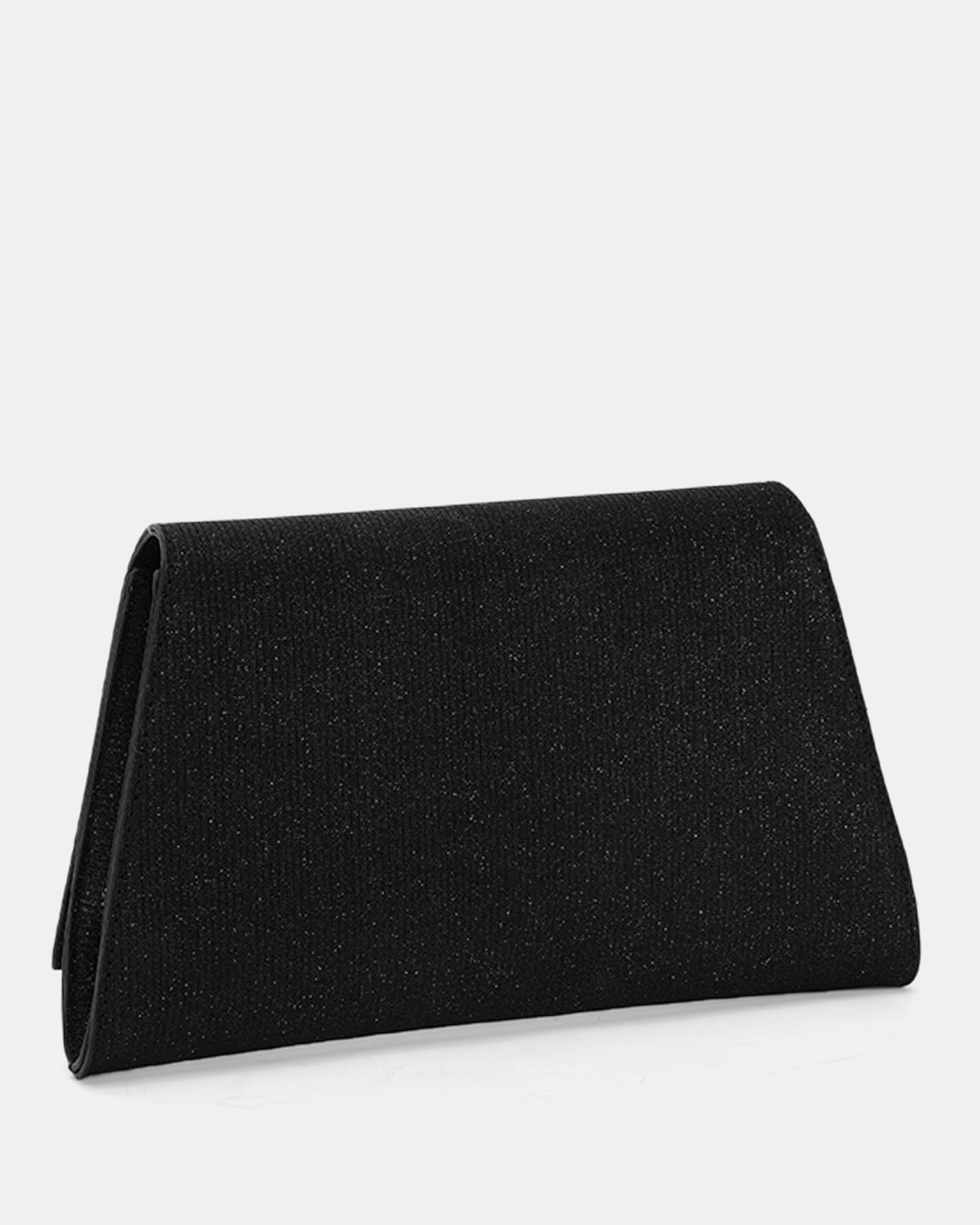 Annie Black Luxe Clutch Bag