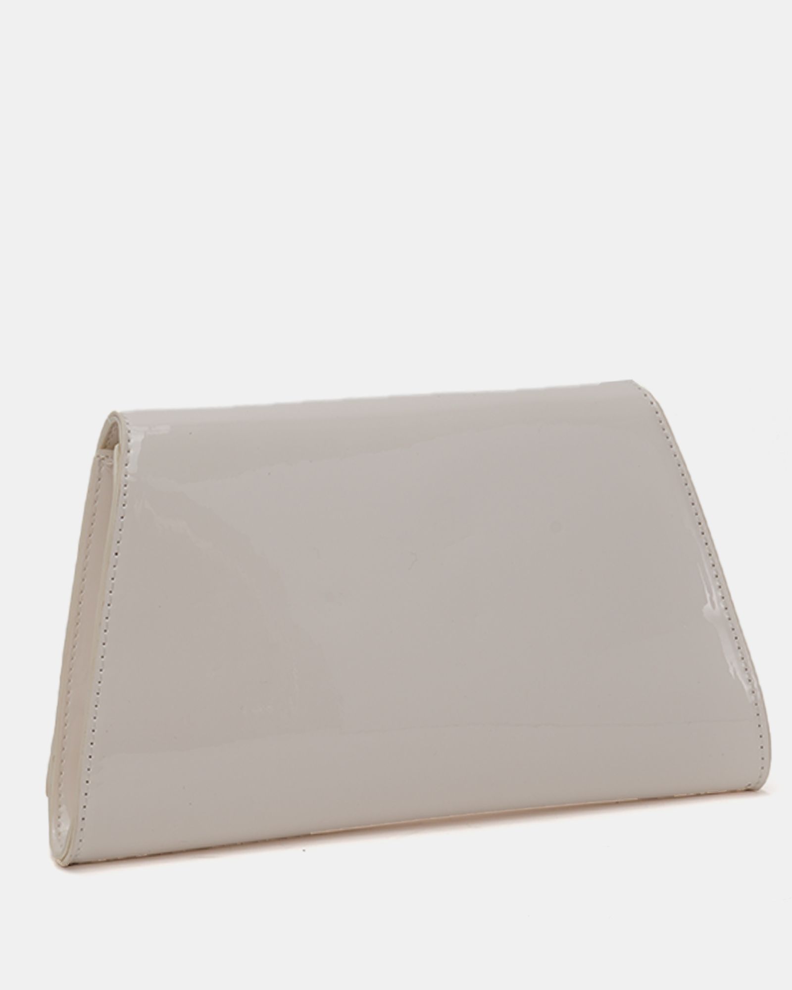 Annie Off White Luxe Clutch Bag