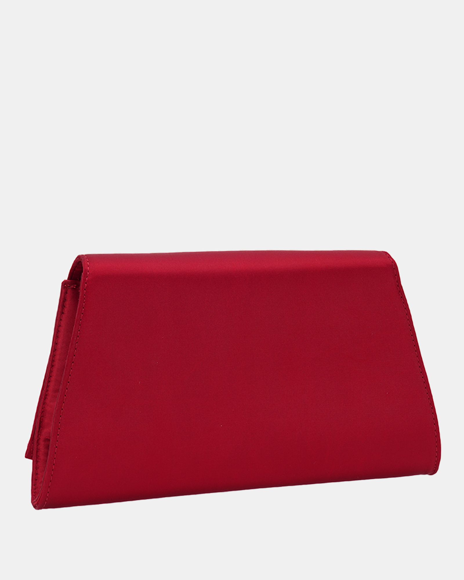 Annie Red Luxe Clutch Bag