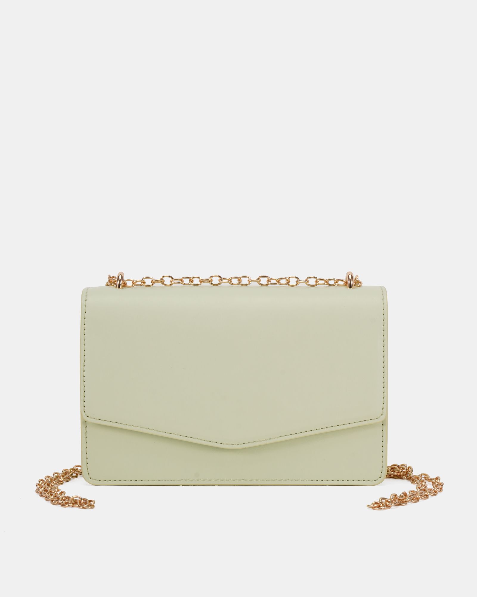 ARIANNA Green Chain Shoulder Bag