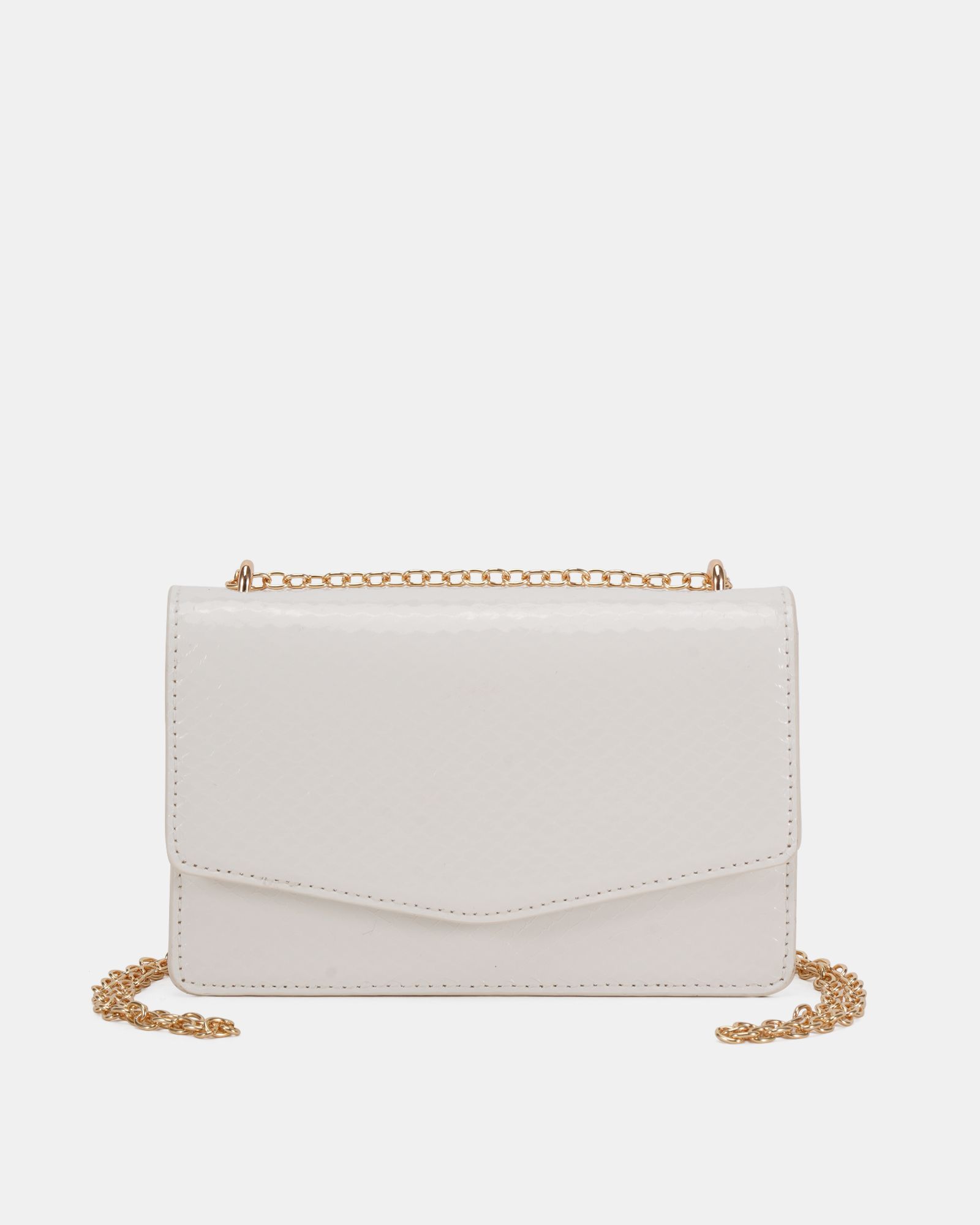 ARIANNA White Chain Shoulder Bag