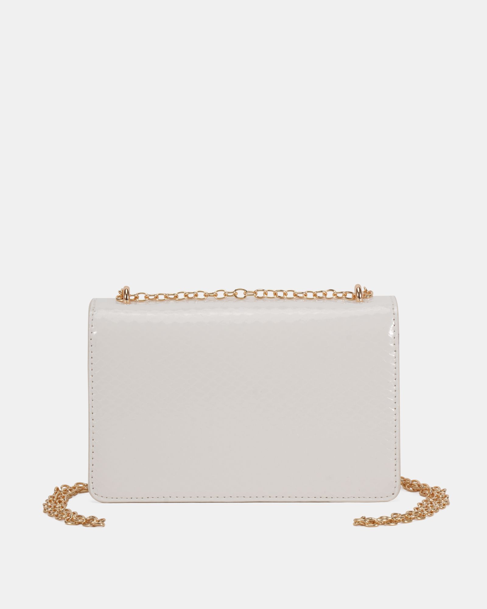 ARIANNA White Chain Shoulder Bag