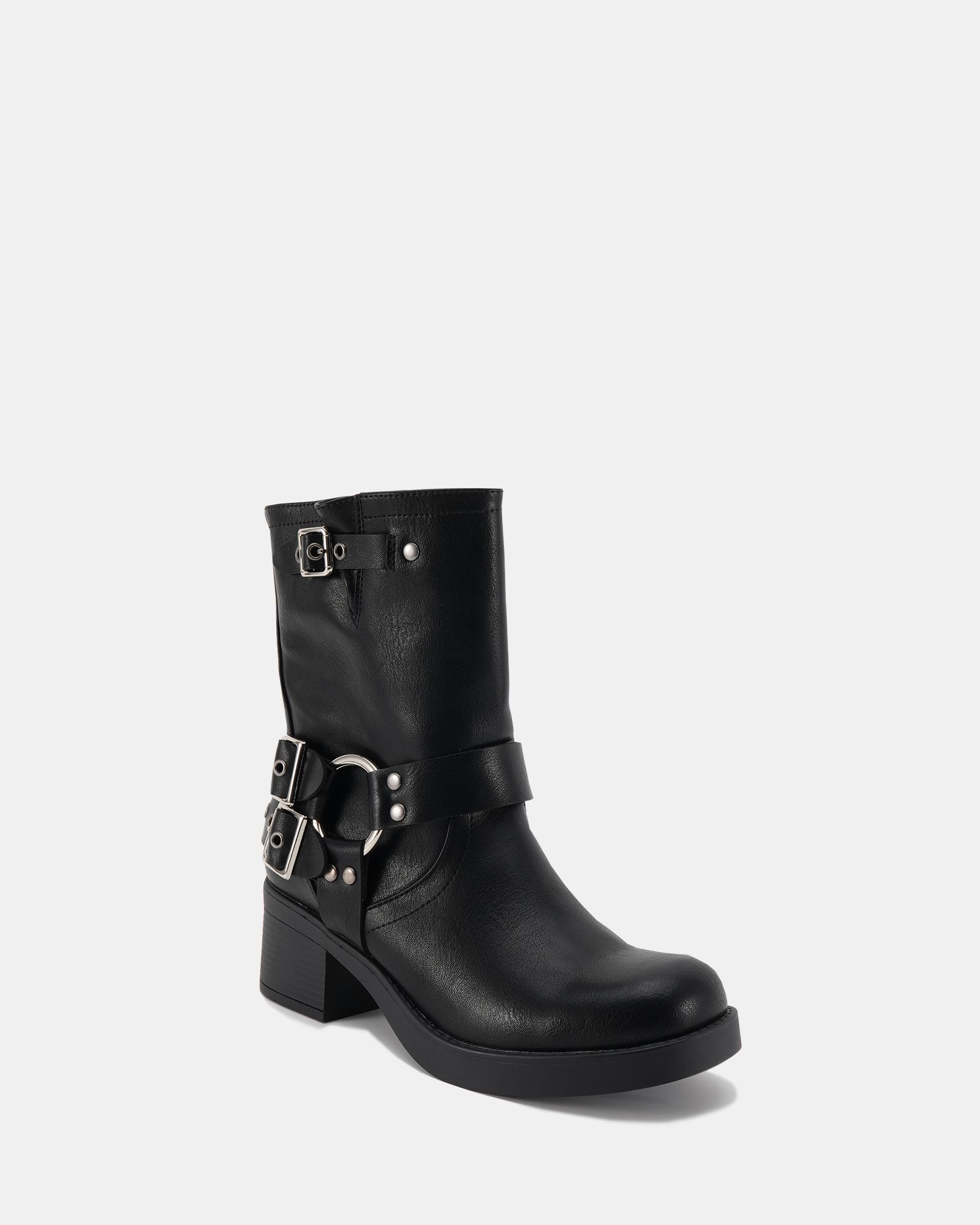 Dafra Black Harness Biker Boot