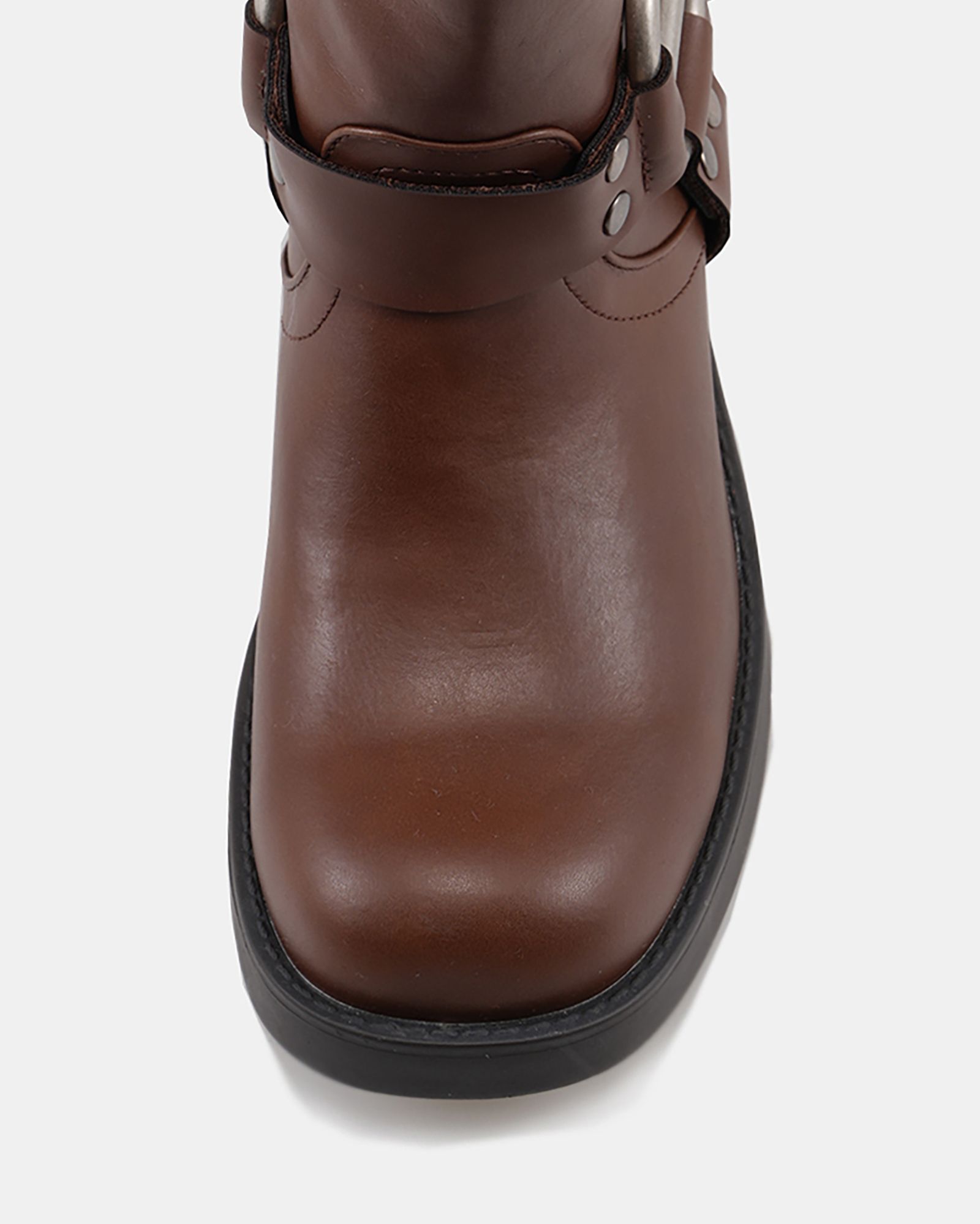 Dafra Brown Harness Biker Boot