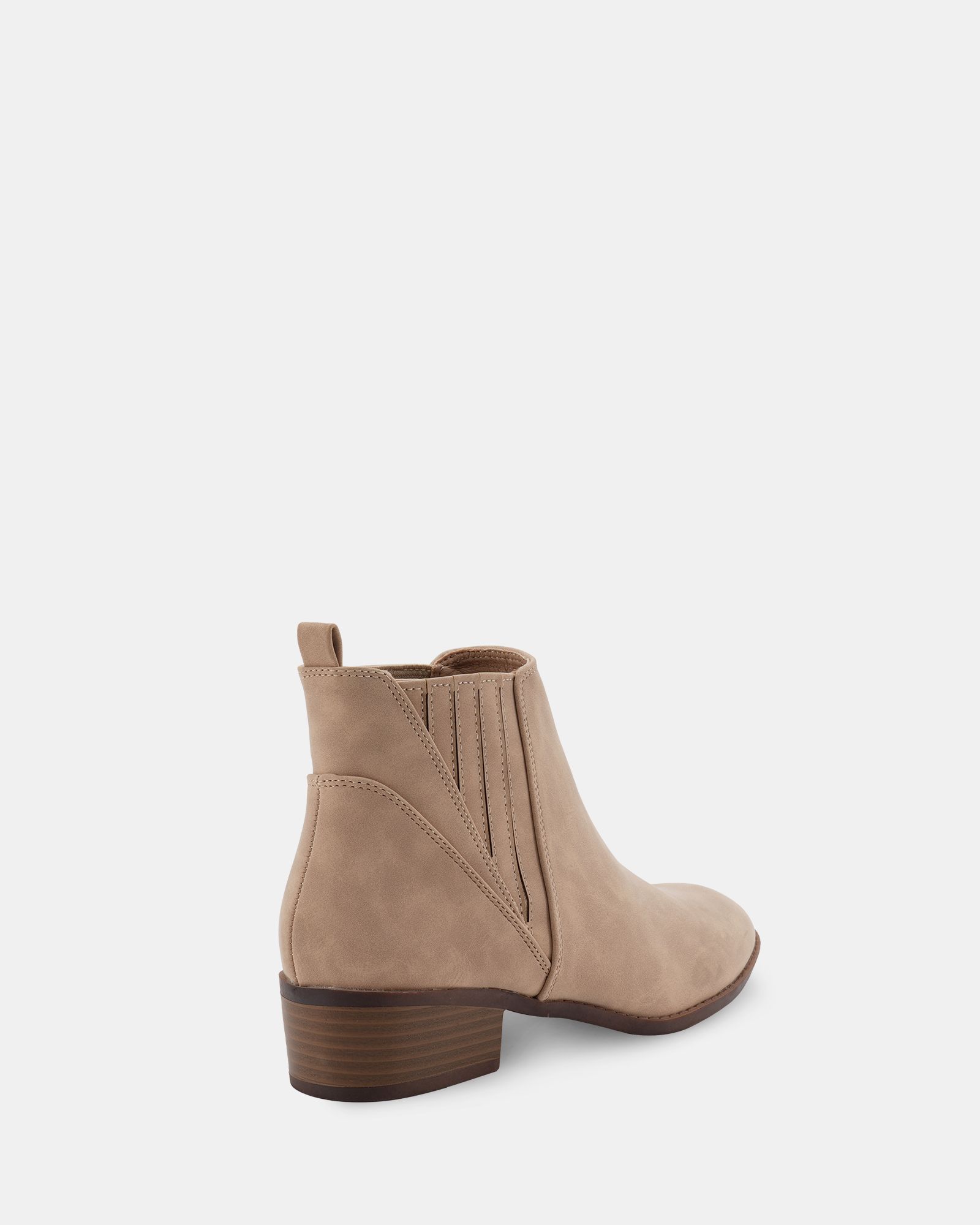 Dillion Taupe Low Ankle Chelsea Boot