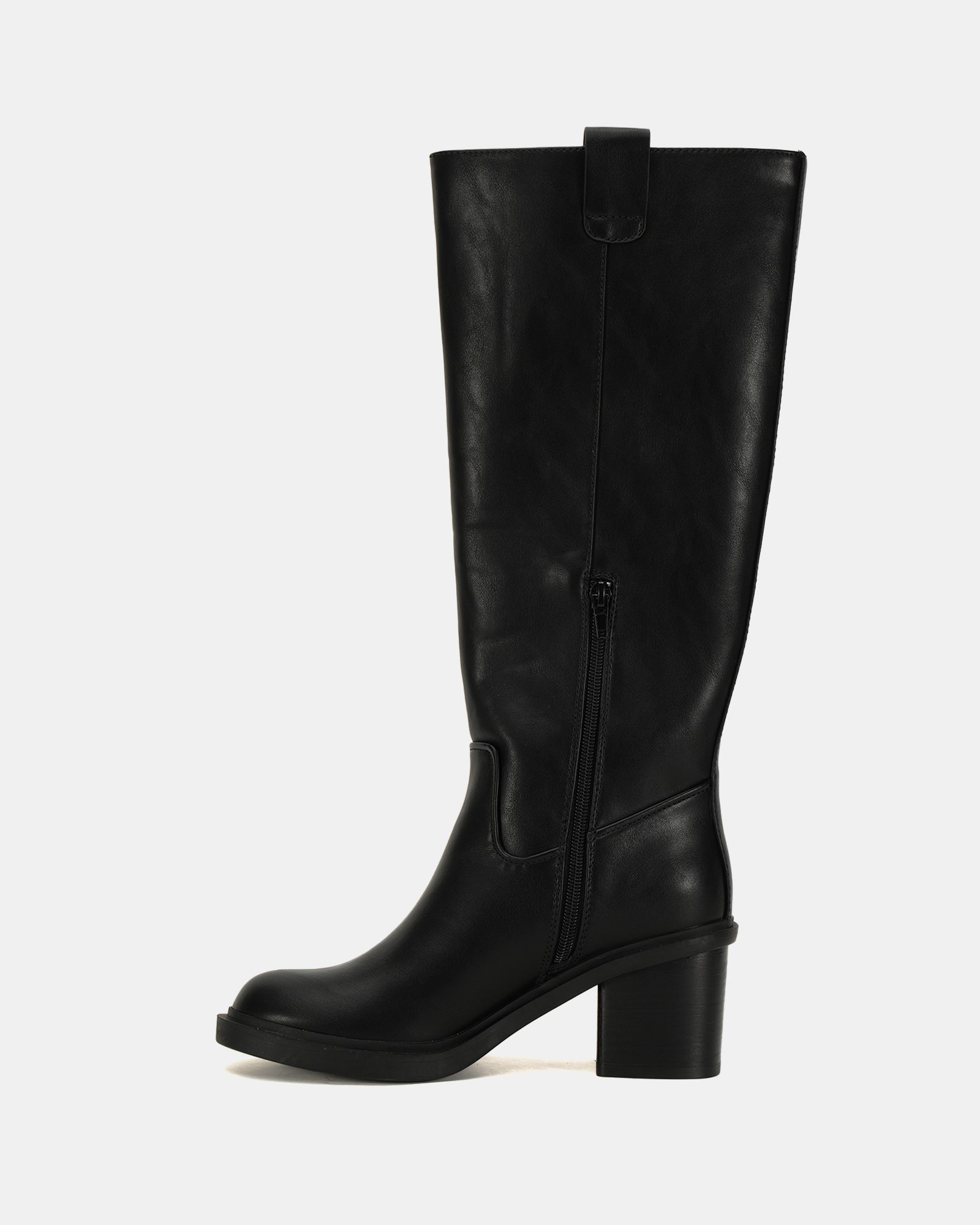 Gerry Black block heel knee boot
