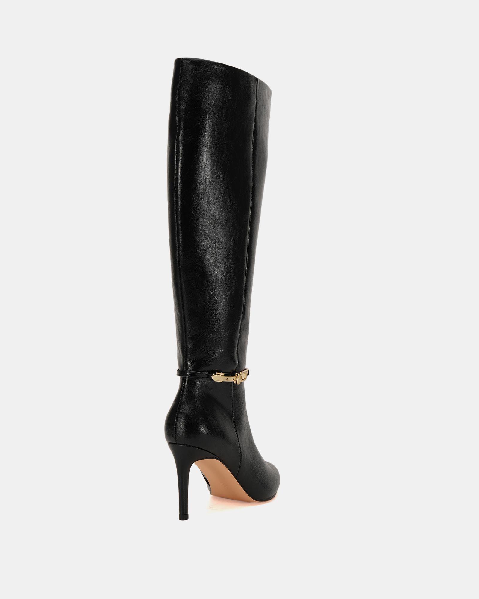 Ginny hardware point stiletto knee boot
