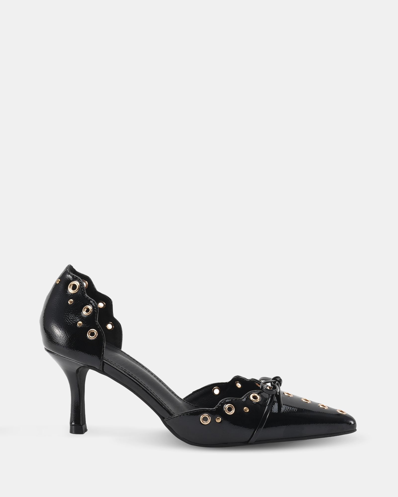 Illasi Black Eyelet Two Part Court
