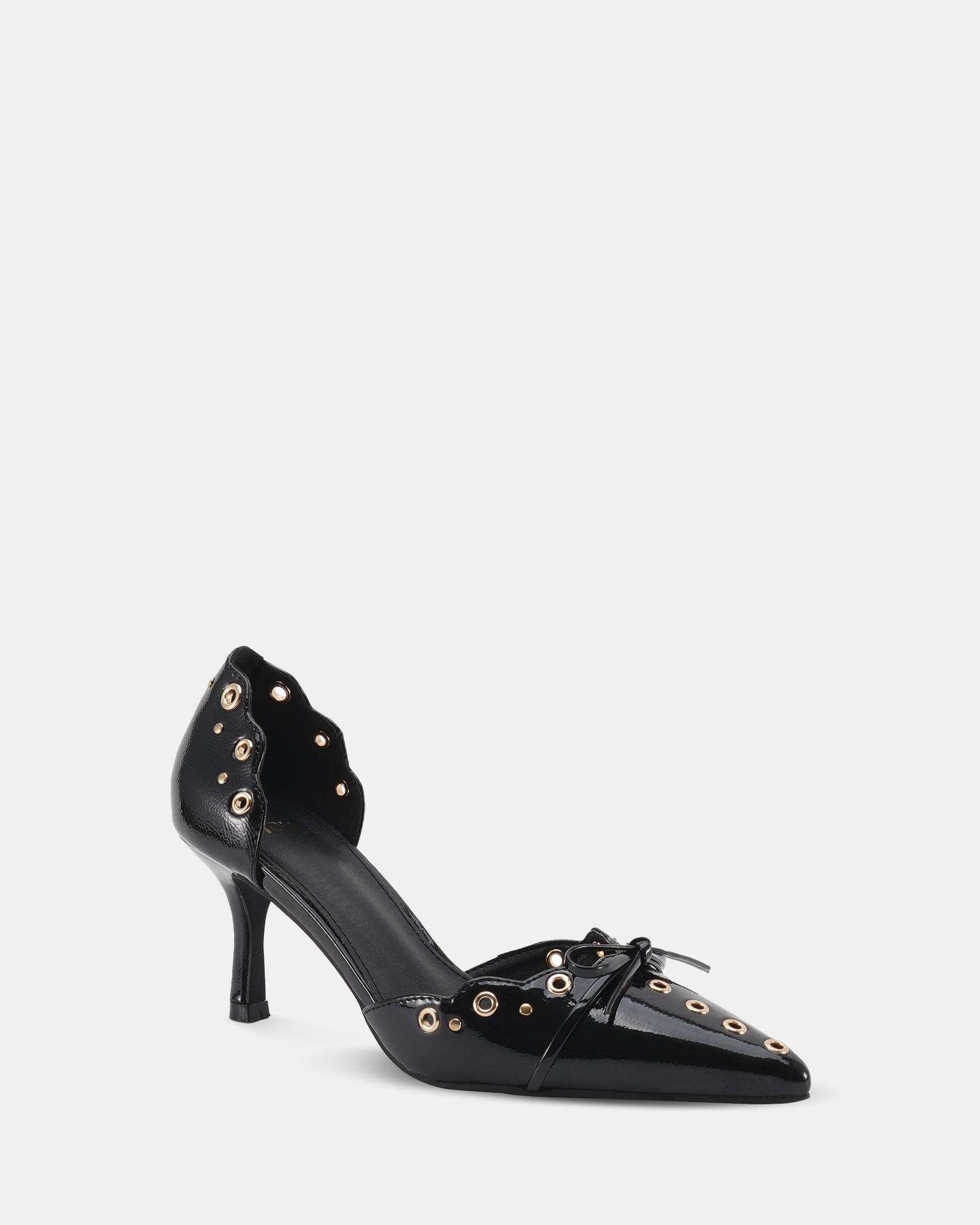 Illasi Black Eyelet Two Part Court