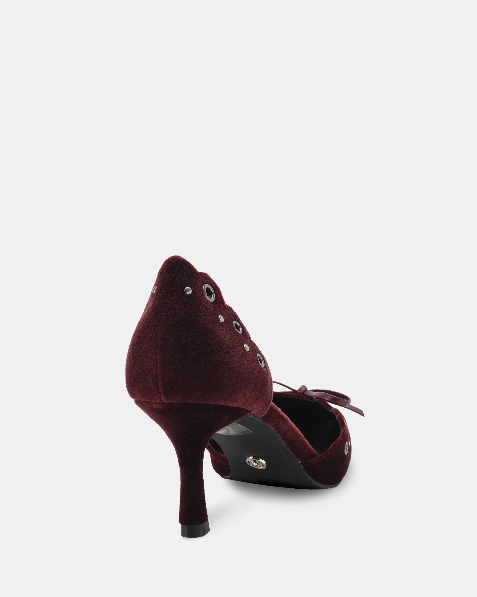 Illasi Burgundy Eyelet Two Part Court