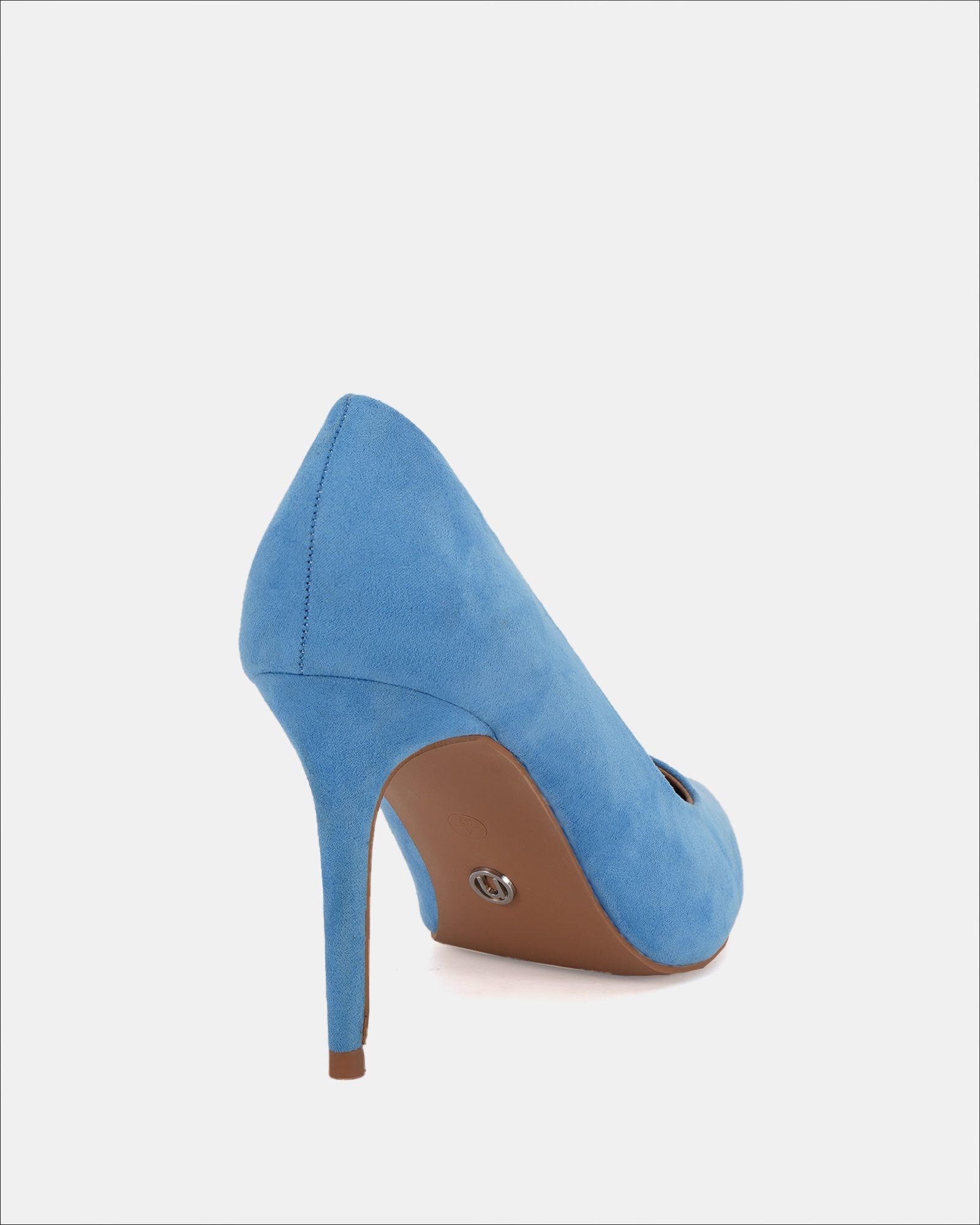 Wide Fit IMPOSSIBLE Blue Point Stiletto Court Shoe
